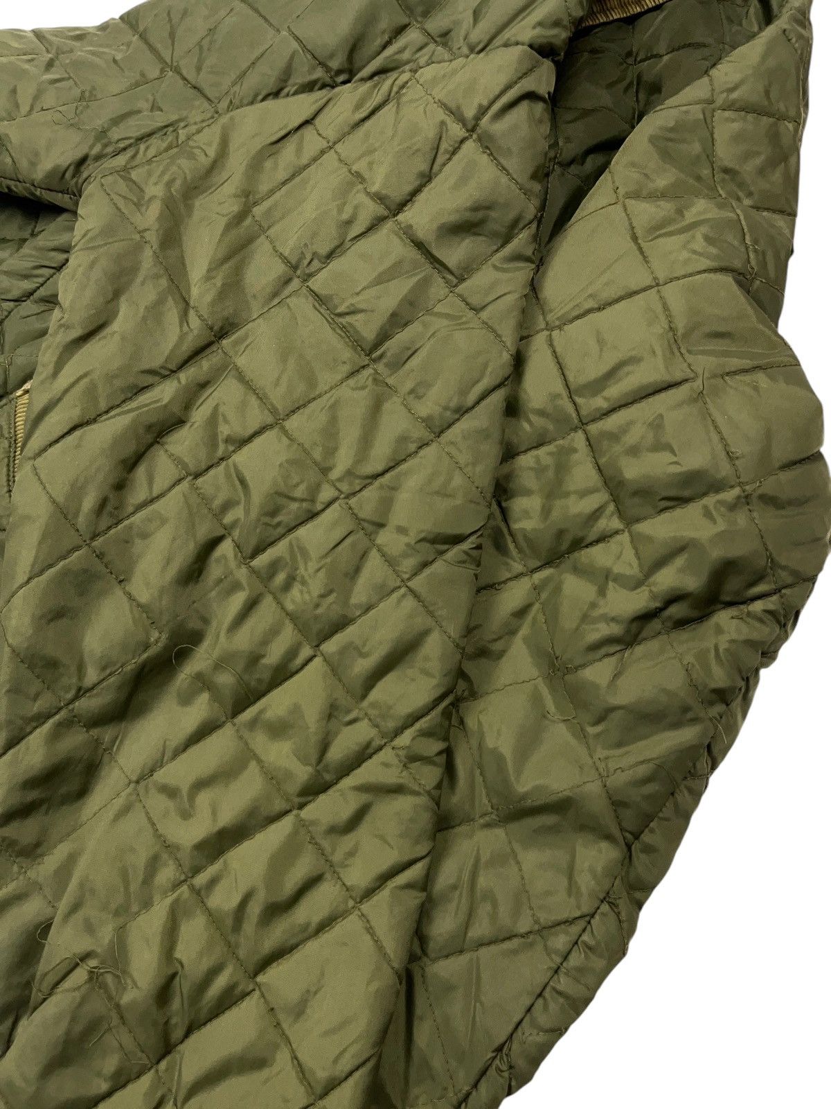 Maserati × Vintage Vintage 80s Maserati Quilted Jacket Distressed Rare Size US L / EU 52-54 / 3 - 11 Thumbnail