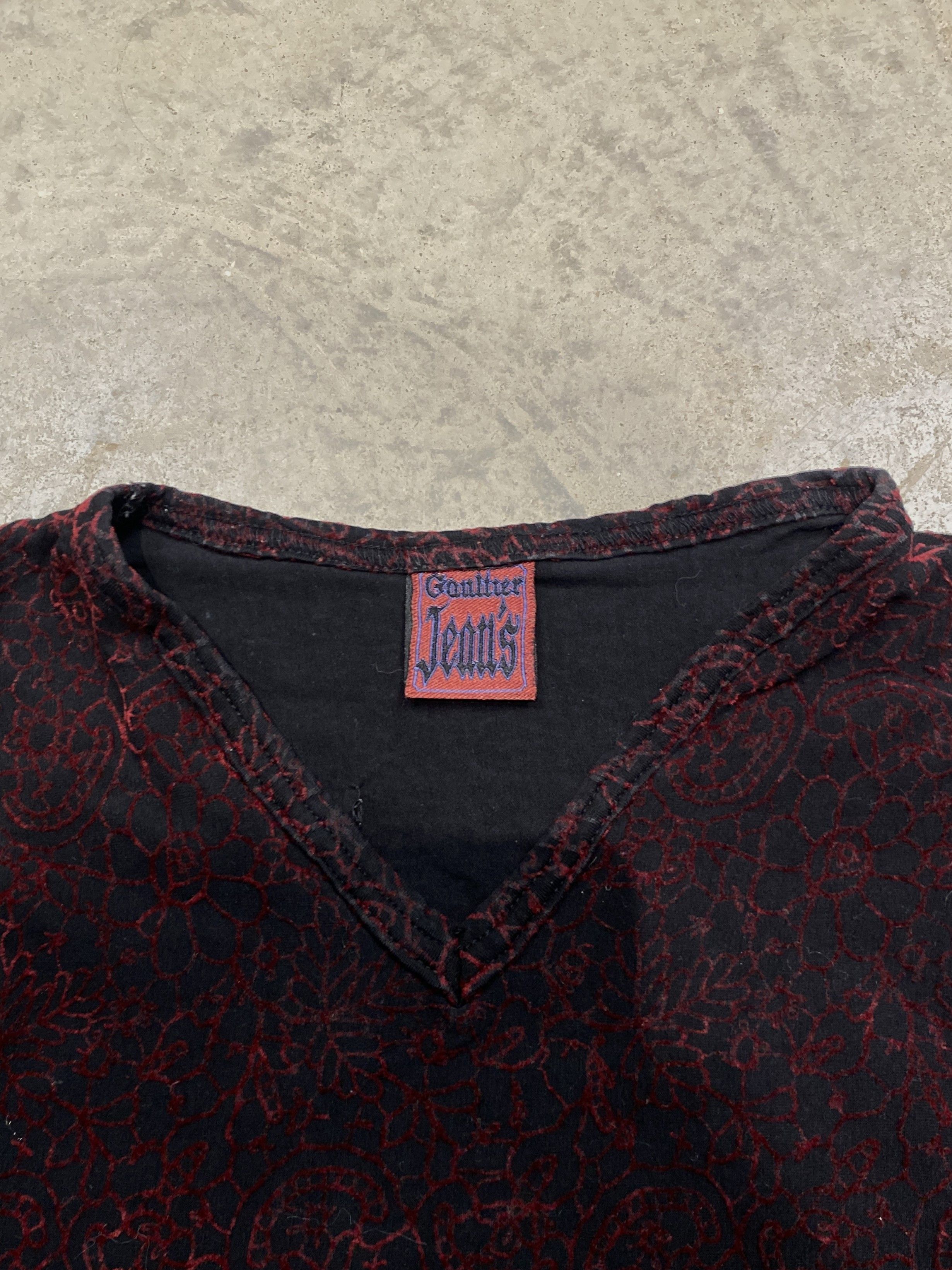 Jean Paul Gaultier Jean Paul Gaultier AW1998 "Vampire" Long-sleeved Viscose Top Size S / US 4 / IT 40 - 8 Thumbnail