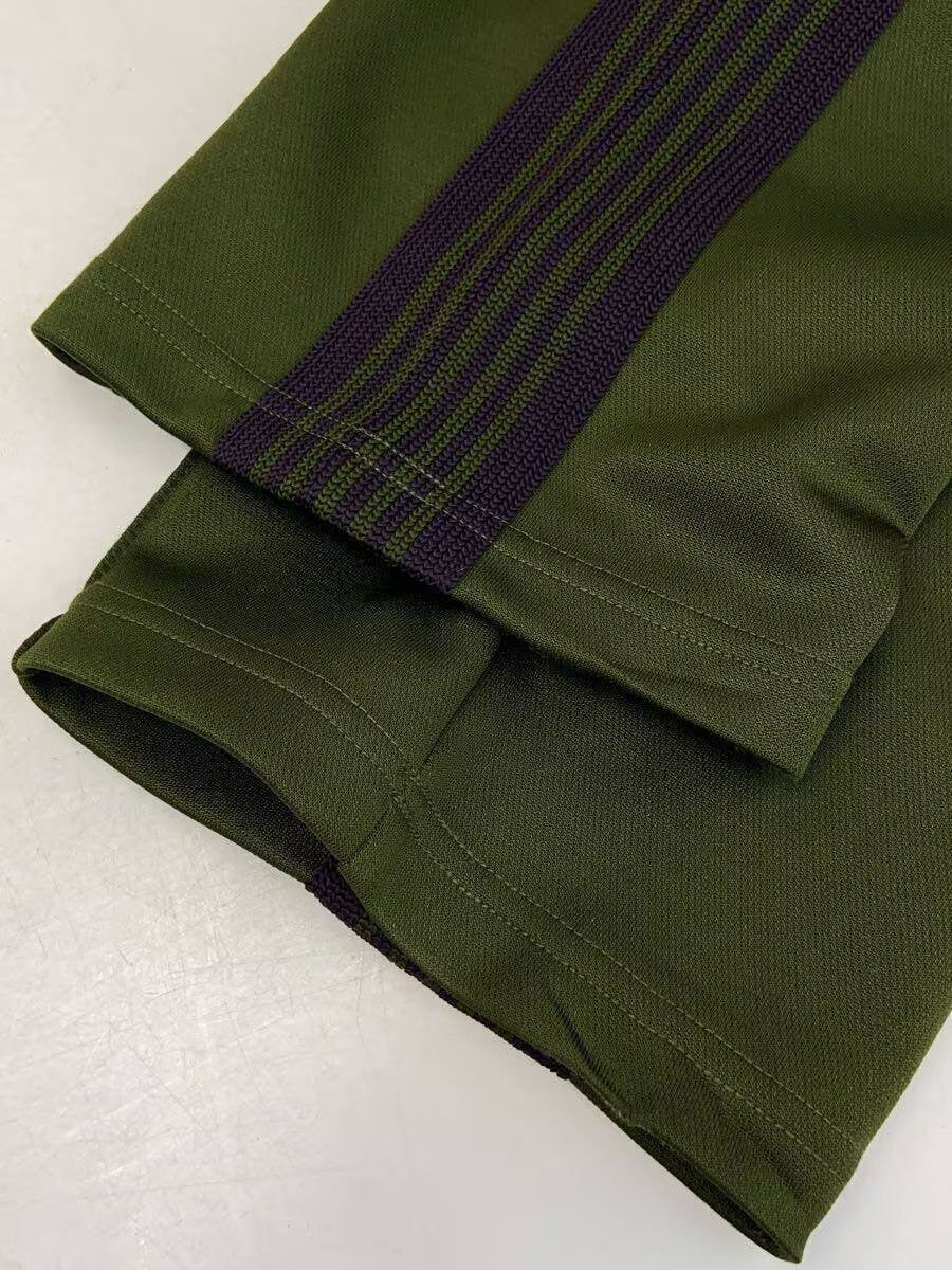 Needles Needles Polyester Track Pants Khaki Dark Green Size US 30 / EU 46 - 6 Thumbnail
