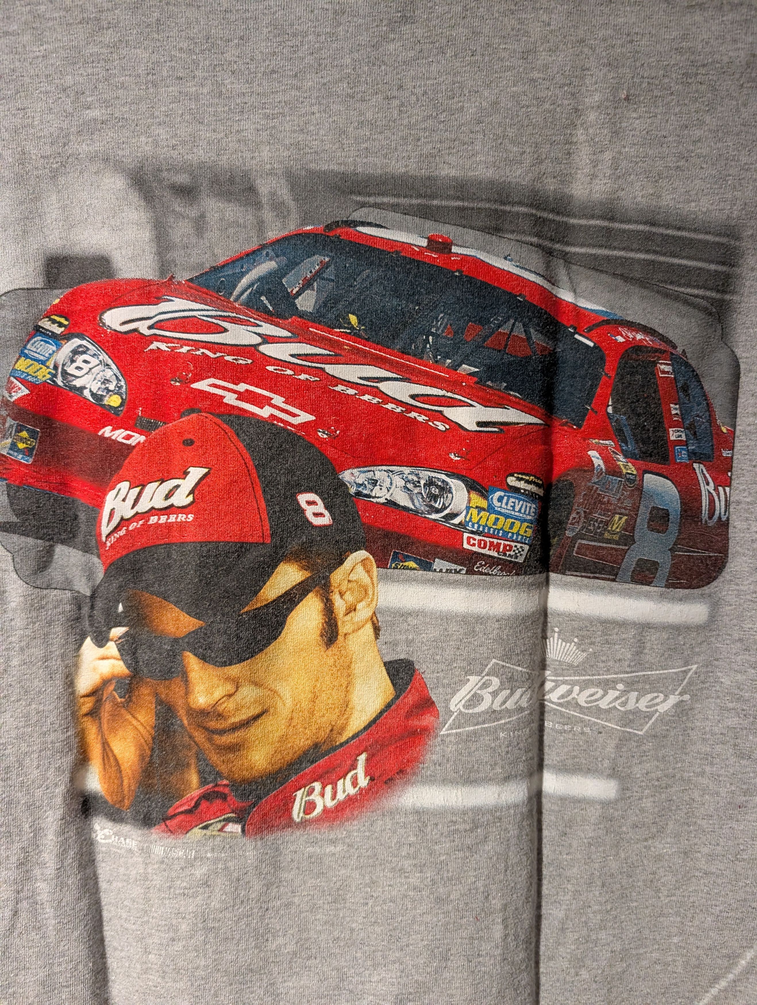 NASCAR Vintage Y2K Dale Earnhardt Jr Nascar Racing Speedway T-Shirt Size US L / EU 52-54 / 3 - 5 Thumbnail