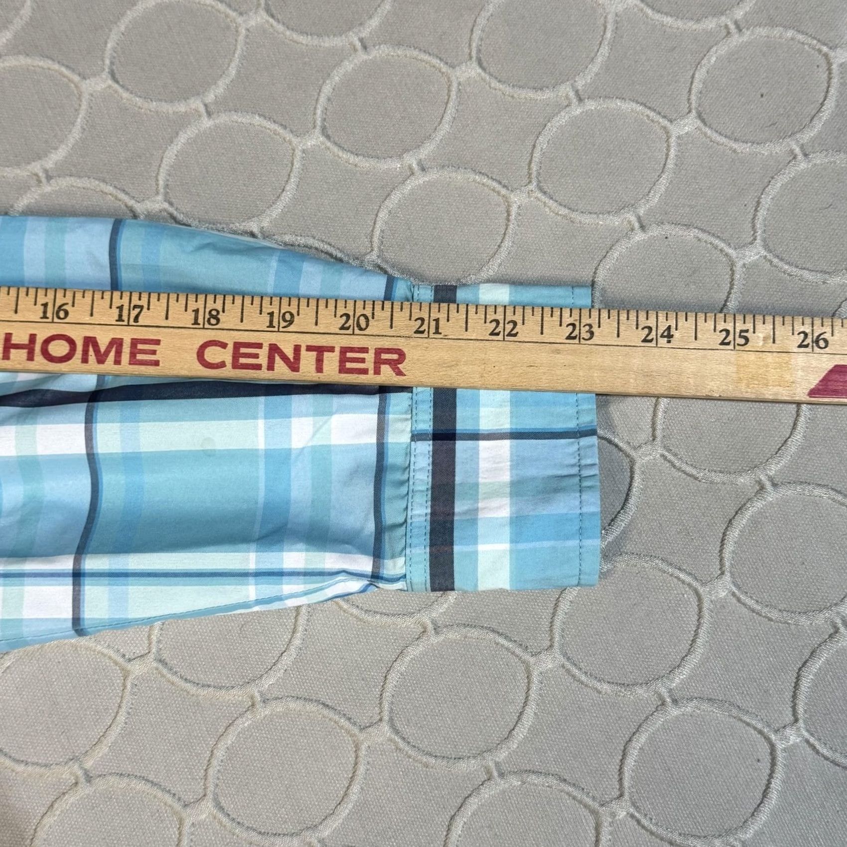 Vintage VINTAGE? No — Simms Shirt Women L Blue Plaid Long Sleeve Fishing Outdoor Performance Nylon Size L / US 10 / IT 46 - 7 Thumbnail