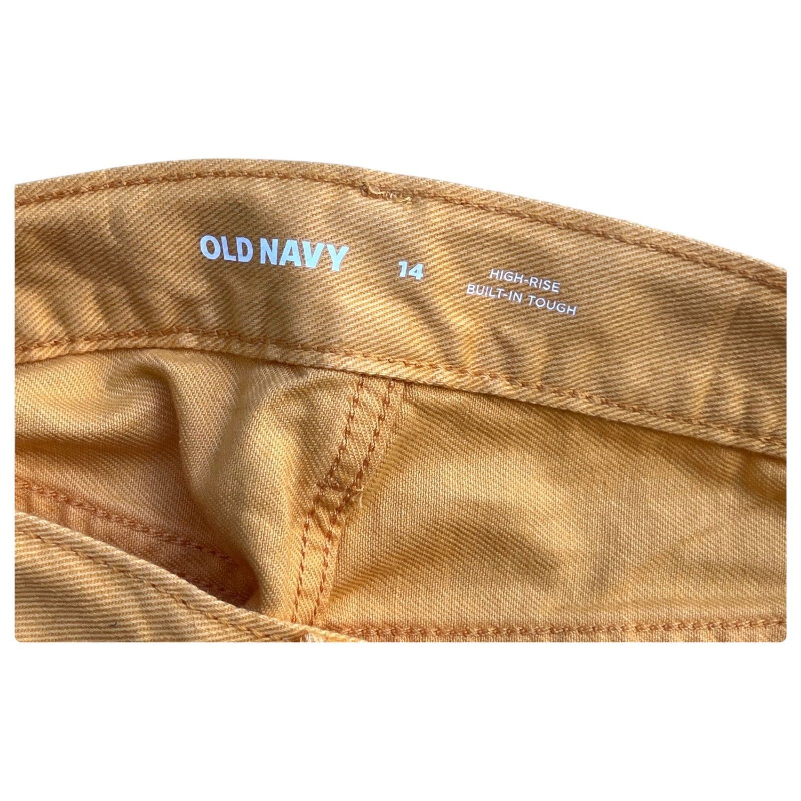 Old Navy Old Navy - Women's Sexy Denim Shorts - Yellow - 14 Size 36" / US 14 / IT 50 - 10 Thumbnail