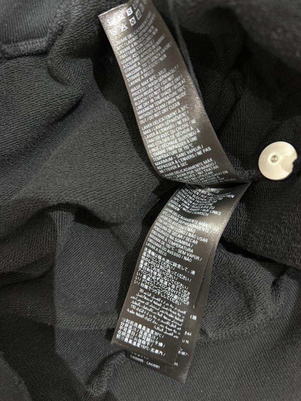Balenciaga Balenciaga Black distressed Balenciaga.com Hoodie Size US S / EU 44-46 / 1 - 5 Thumbnail