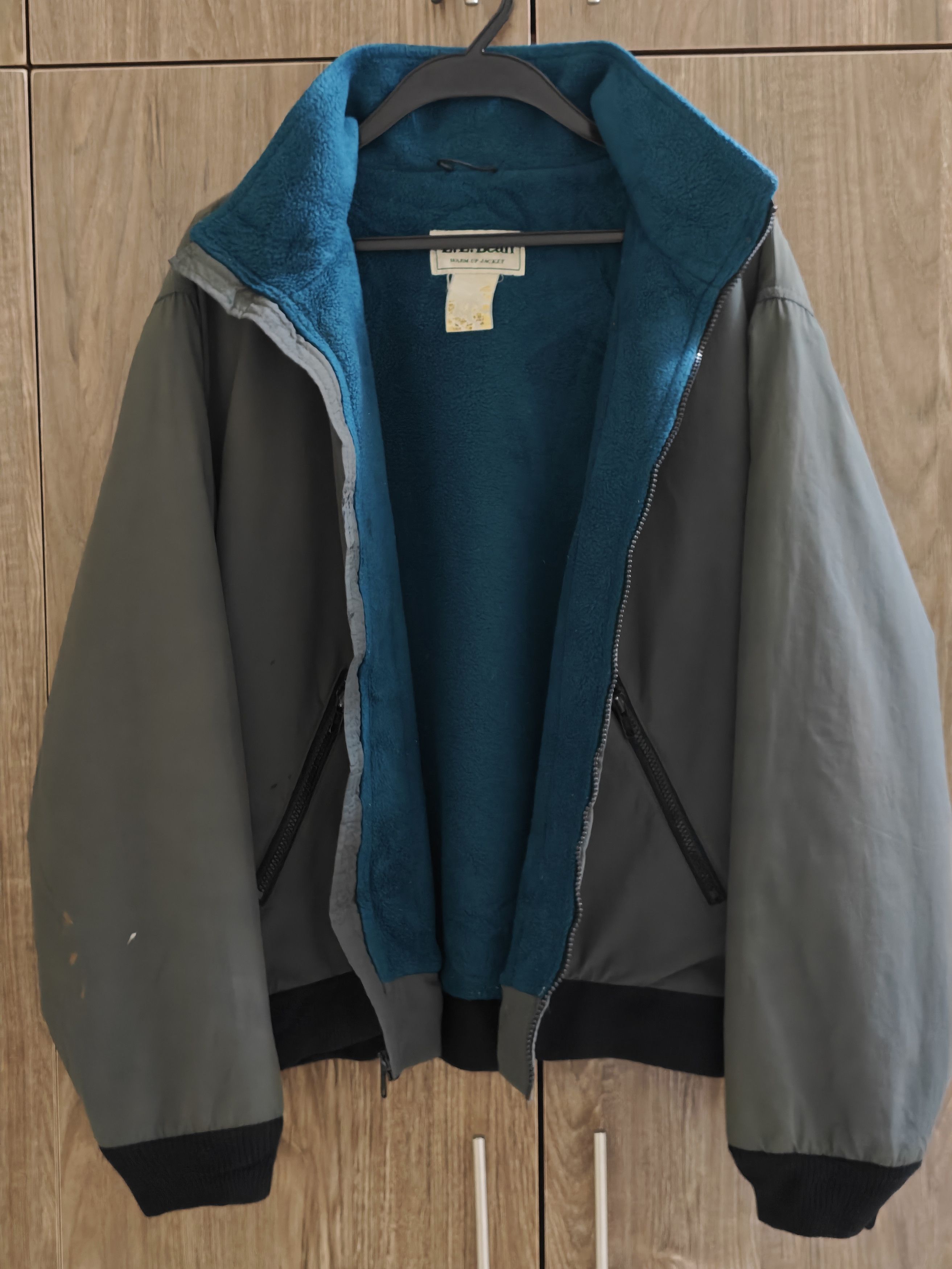 L.L. Bean Vintage 90s L.L Bean Fleece lined Bomber Jacket Made in USA Size US L / EU 52-54 / 3 - 3 Thumbnail