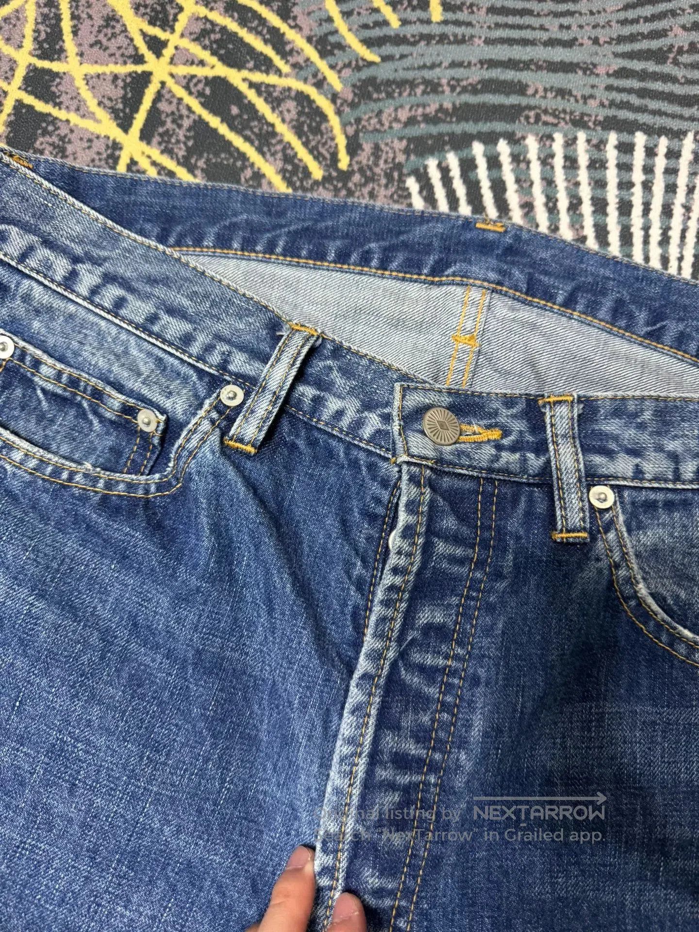 Madness MADNESS Straight Denim Pants. Size US 34 / EU 50 - 2 Thumbnail