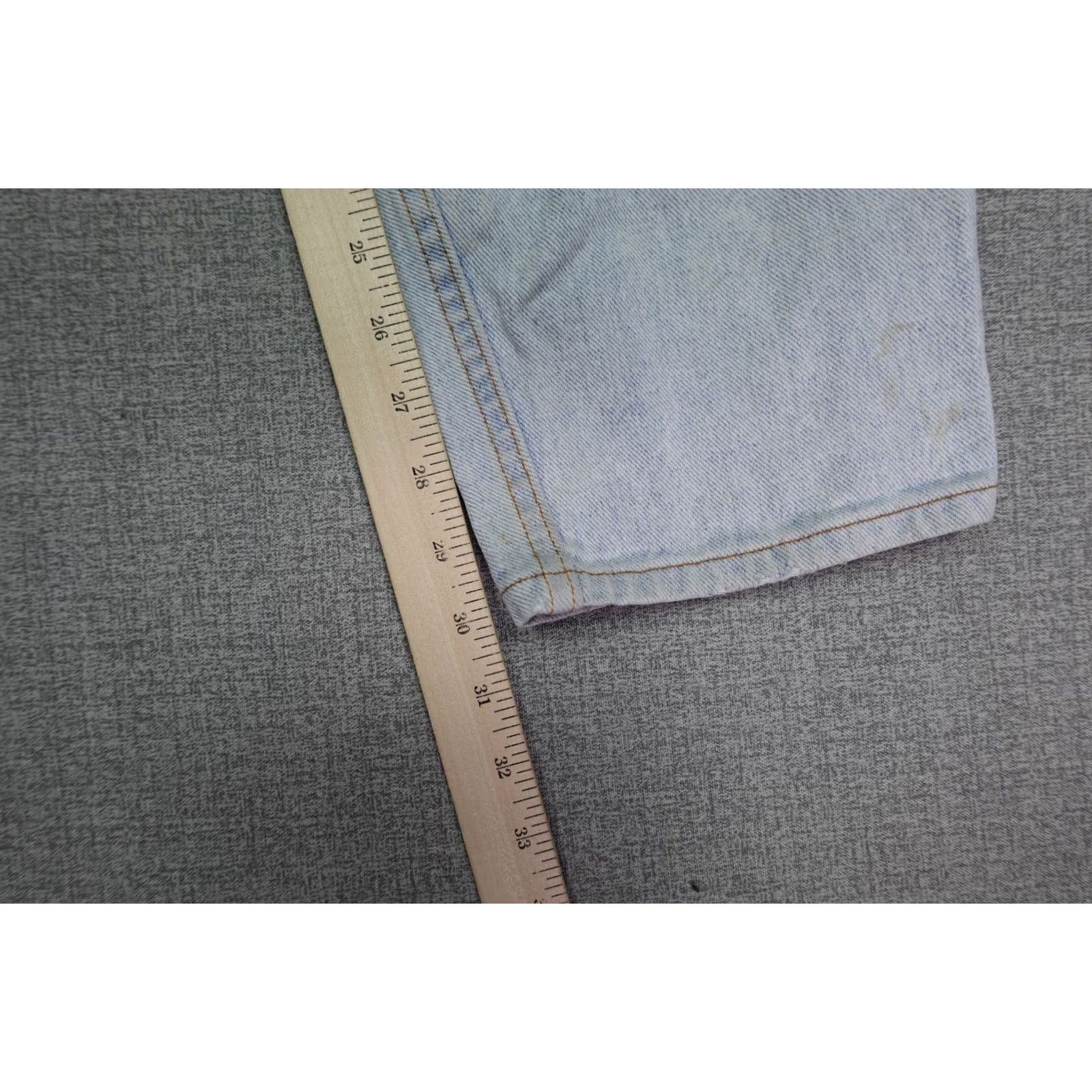 Levi's VINTAGE Levi's 560 Jeans Mens 34x30 Blue Loose Fit Tapered Leg Baggy Hip Hop Jeans Mens 34 Blue Hip Hop 560 Size US 34 / EU 50 - 7 Thumbnail