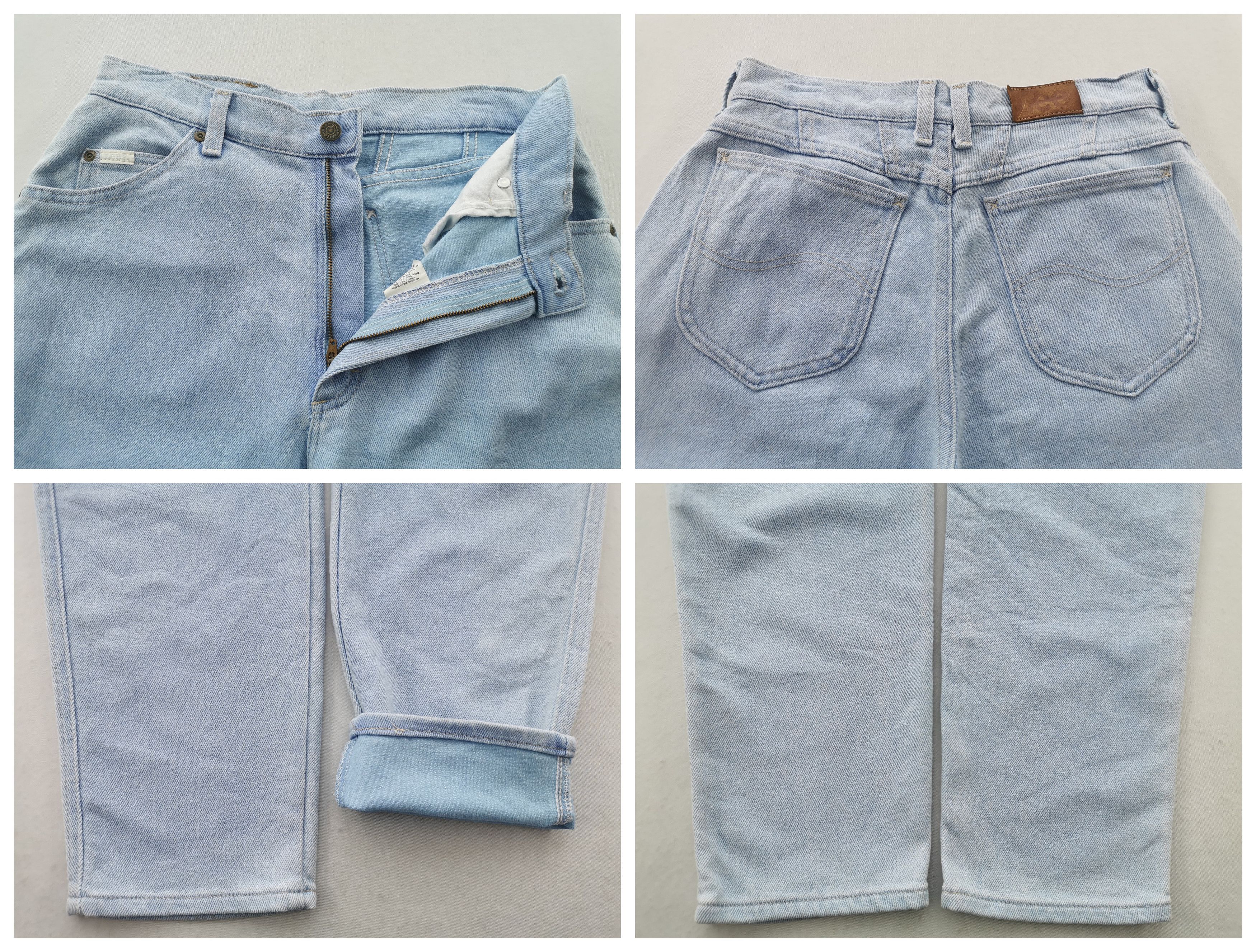 Lee Vintage 90's Lee Denim Jeans Made In USA Size 32/29.5x28 Size US 32 / EU 48 - 8 Thumbnail