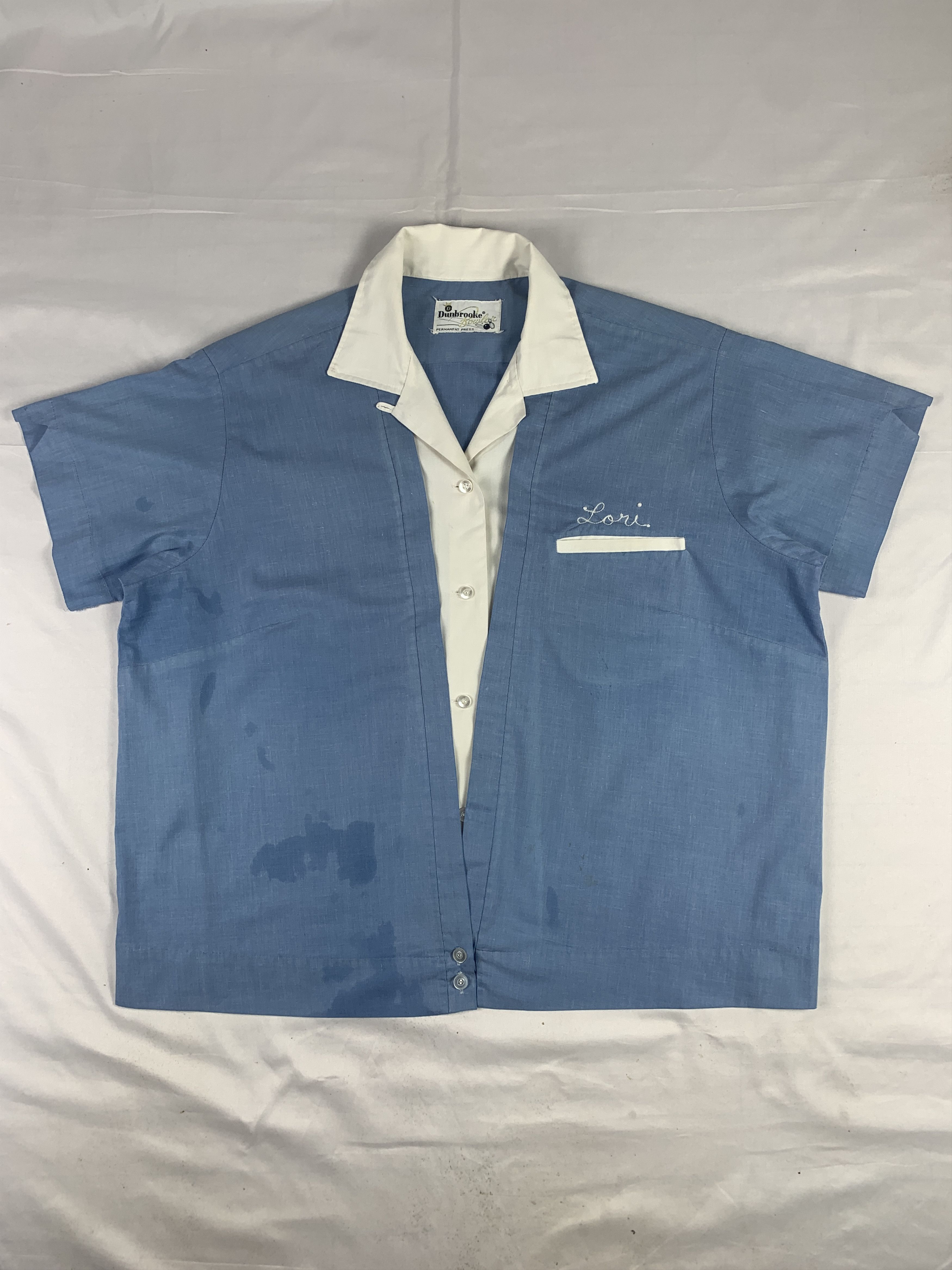 Dunbrooke 1990s Dunbrooke Braveheart Bowling Shirt (L) Size L / US 10 / IT 46 - 1 Thumbnail