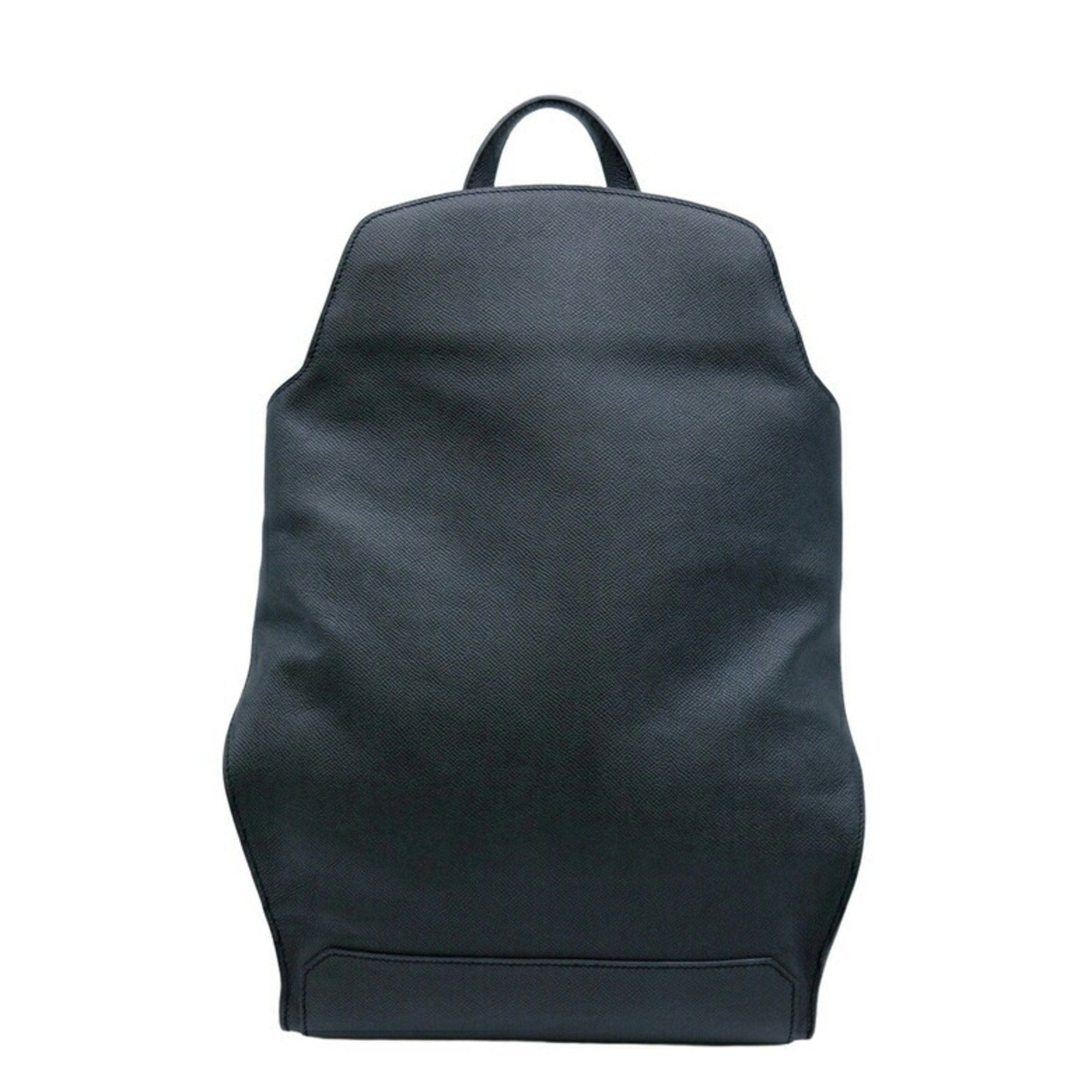 image of Hermes City Bag 27 Rucksack Backpack Epsom Leather Black, Women's