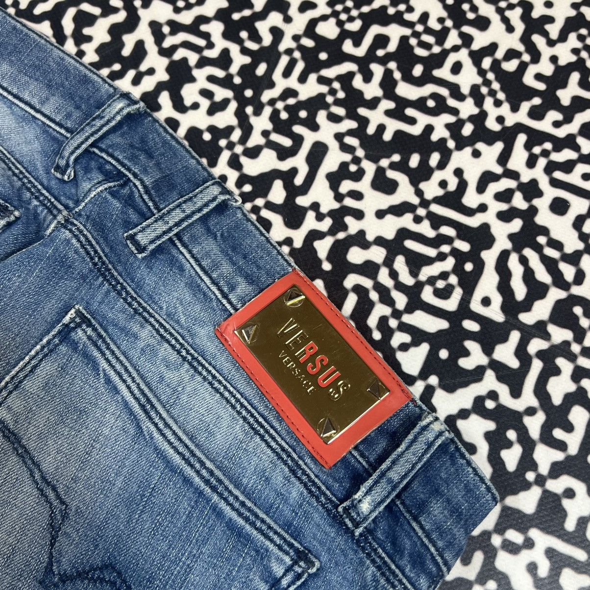 Versus Versace Vintage Y2K Versace Versus Luxury Casual Jeans 90s Style Size 28" / US 6 / IT 42 - 11 Thumbnail