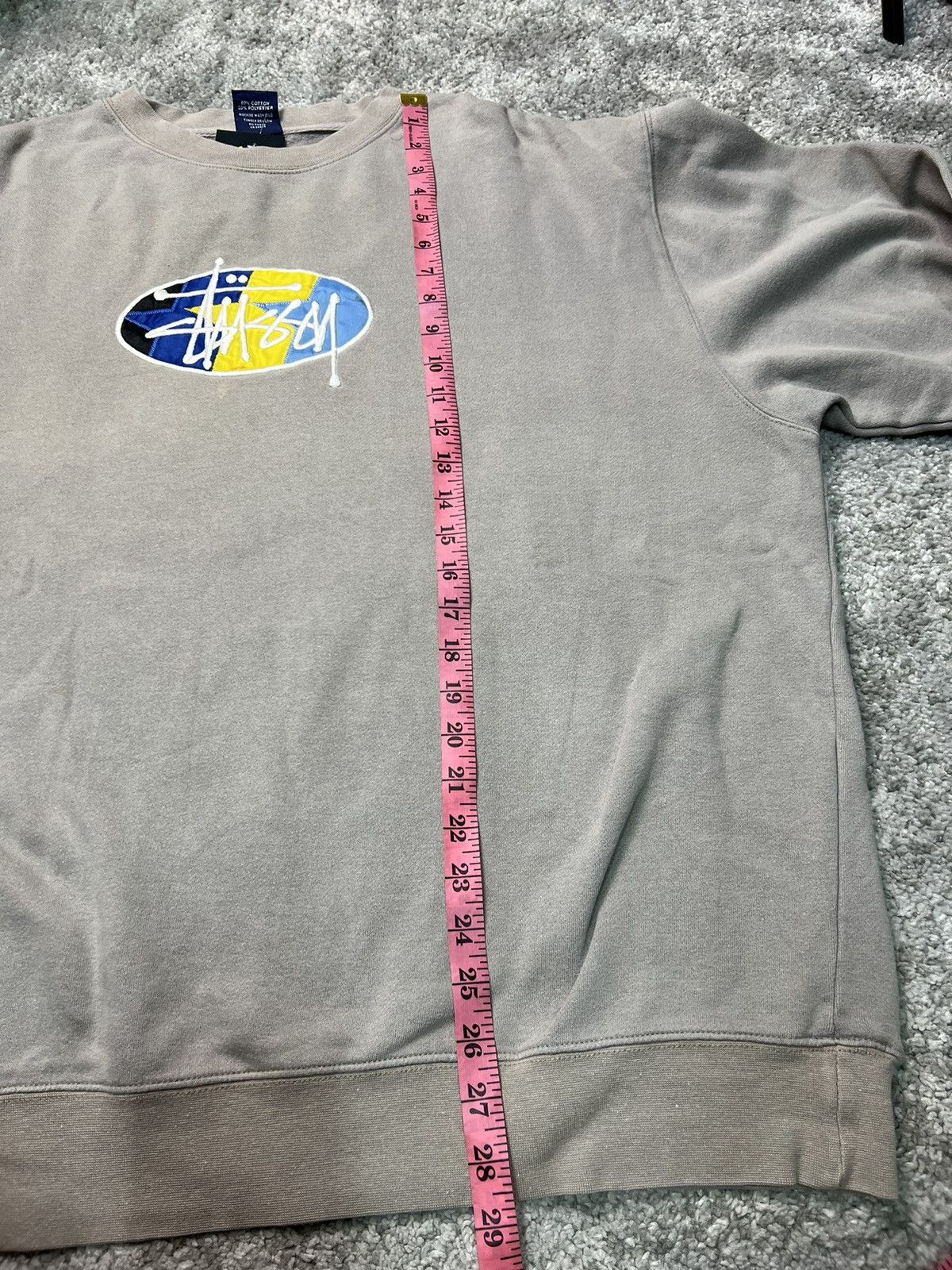 Stussy × Vintage Stussy Vintage Sweatshirt Size US XL / EU 56 / 4 - 11 Thumbnail