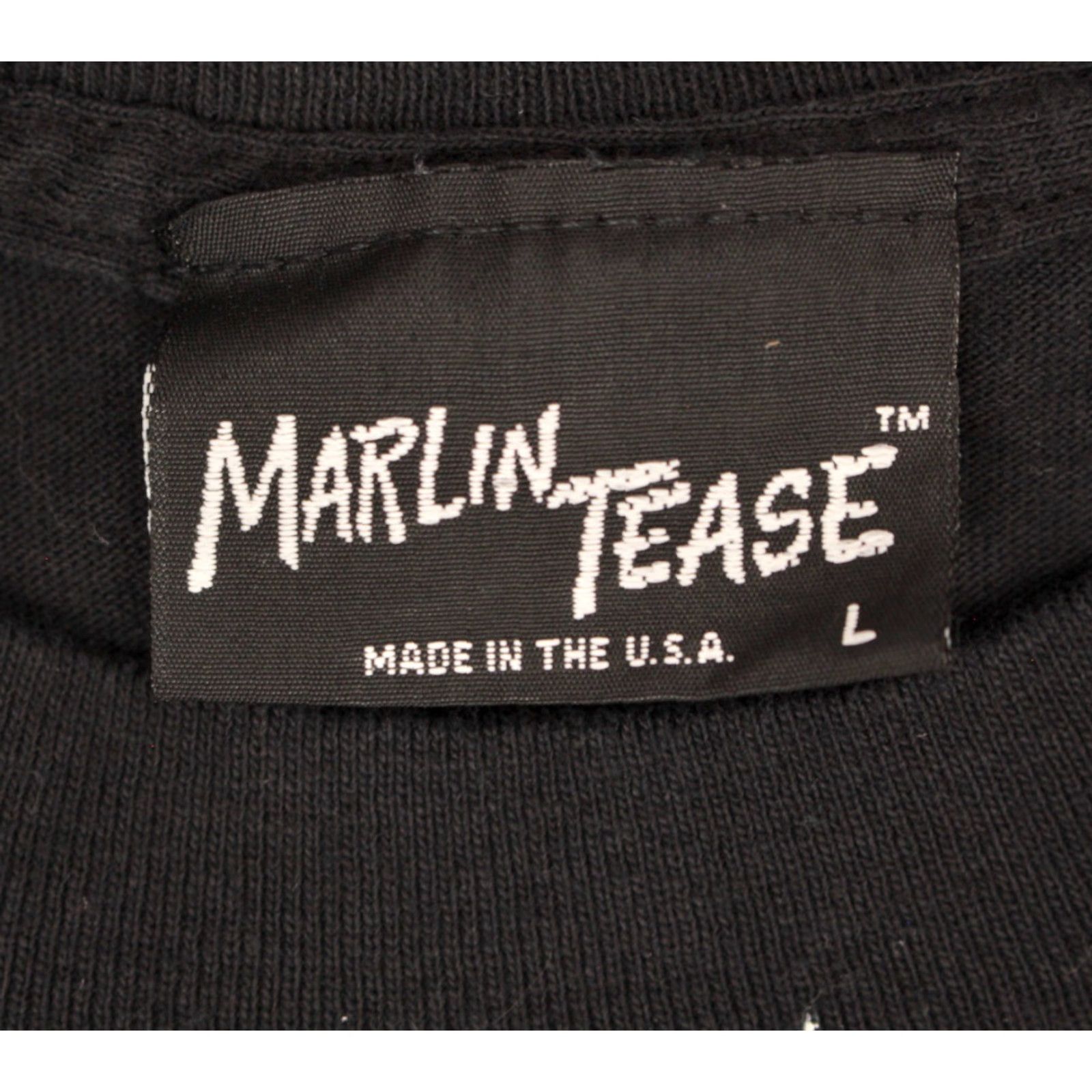 Vintage Marlin Tease 90s Star Wars Shirt Mens VTG 90s Tease Star Wars '93 Shirt L Black Graphic Tee Size US L / EU 52-54 / 3 - 5 Thumbnail