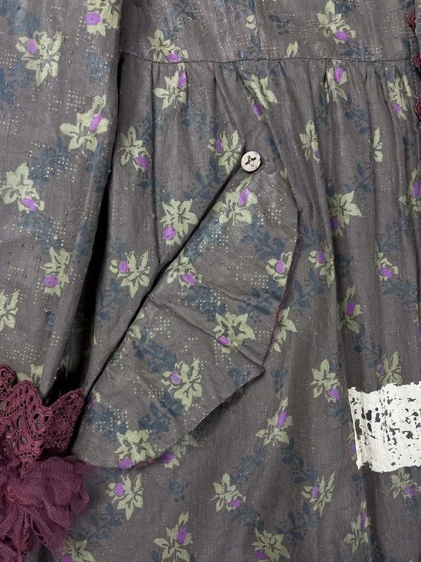 Undercover UNDERCOVER 05 SS but beautiful ll period crack stamen coat Size US L / EU 52-54 / 3 - 6 Thumbnail