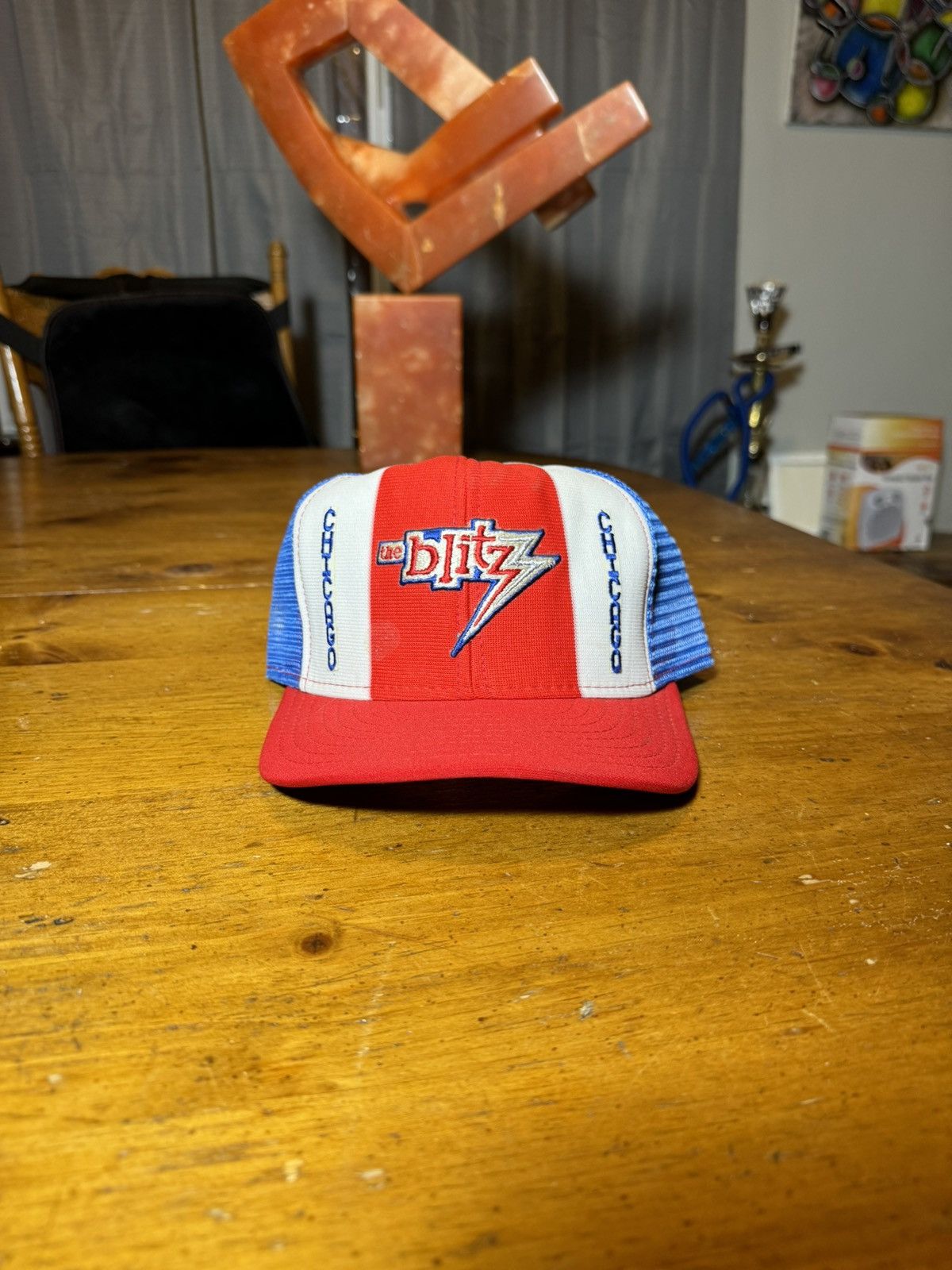 Vintage Vintage Chicago Blitz Hat Size ONE SIZE - 1 Thumbnail