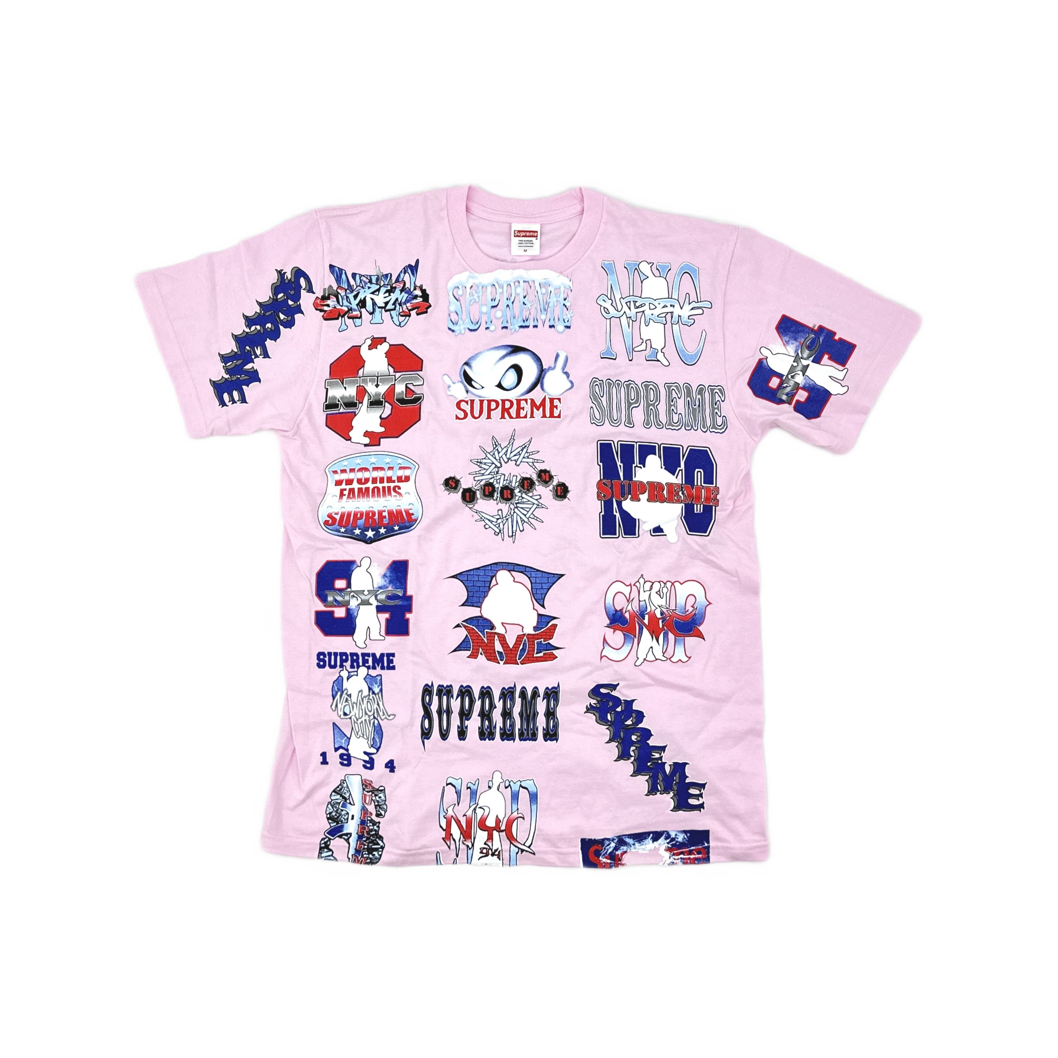 Supreme (2007) Vintage SUPREME Phase 2 all over t-shirt | Grailed