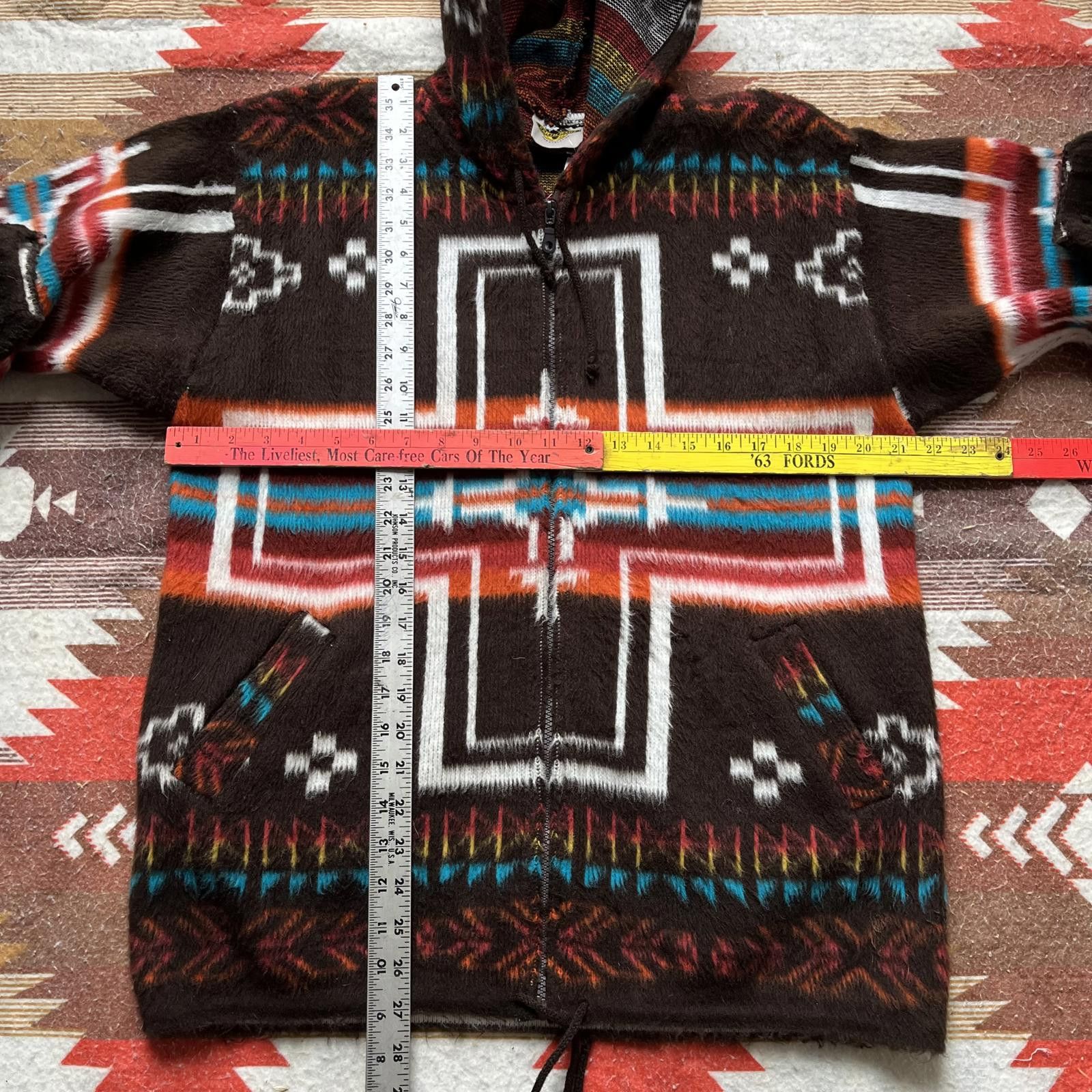 Earth Ragz × Vintage Vintage Y2K Baggy Earth Ragz Aztec Western Jacket Size US M / EU 48-50 / 2 - 4 Thumbnail