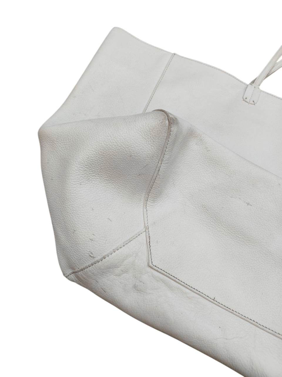 Genuine Leather Mimi Fitzgerald Leather worn Tote Bag Size ONE SIZE - 12 Thumbnail