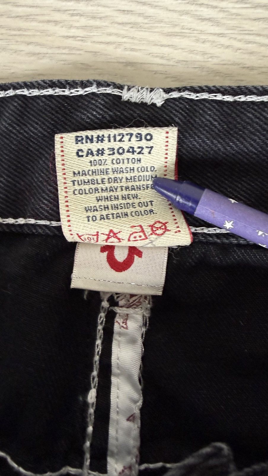True Religion True Religion Joe Super T Jeans Size US 36 / EU 52 - 12 Thumbnail