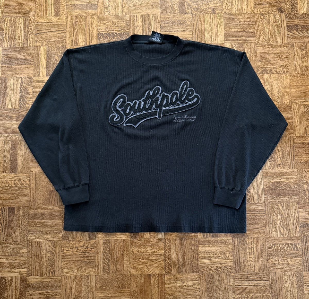 Vintage Y2K Southpole Waffle Knit Thermal Shirt