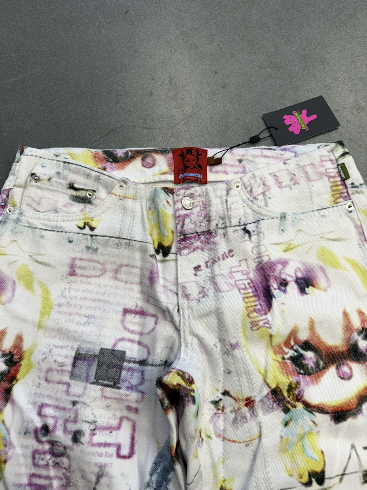 Heaven by Marc Jacobs Heaven By Marc Jacobs Don’t Think Flared Star Jeans Size - M Size 32" / US 10 / IT 46 - 8 Thumbnail