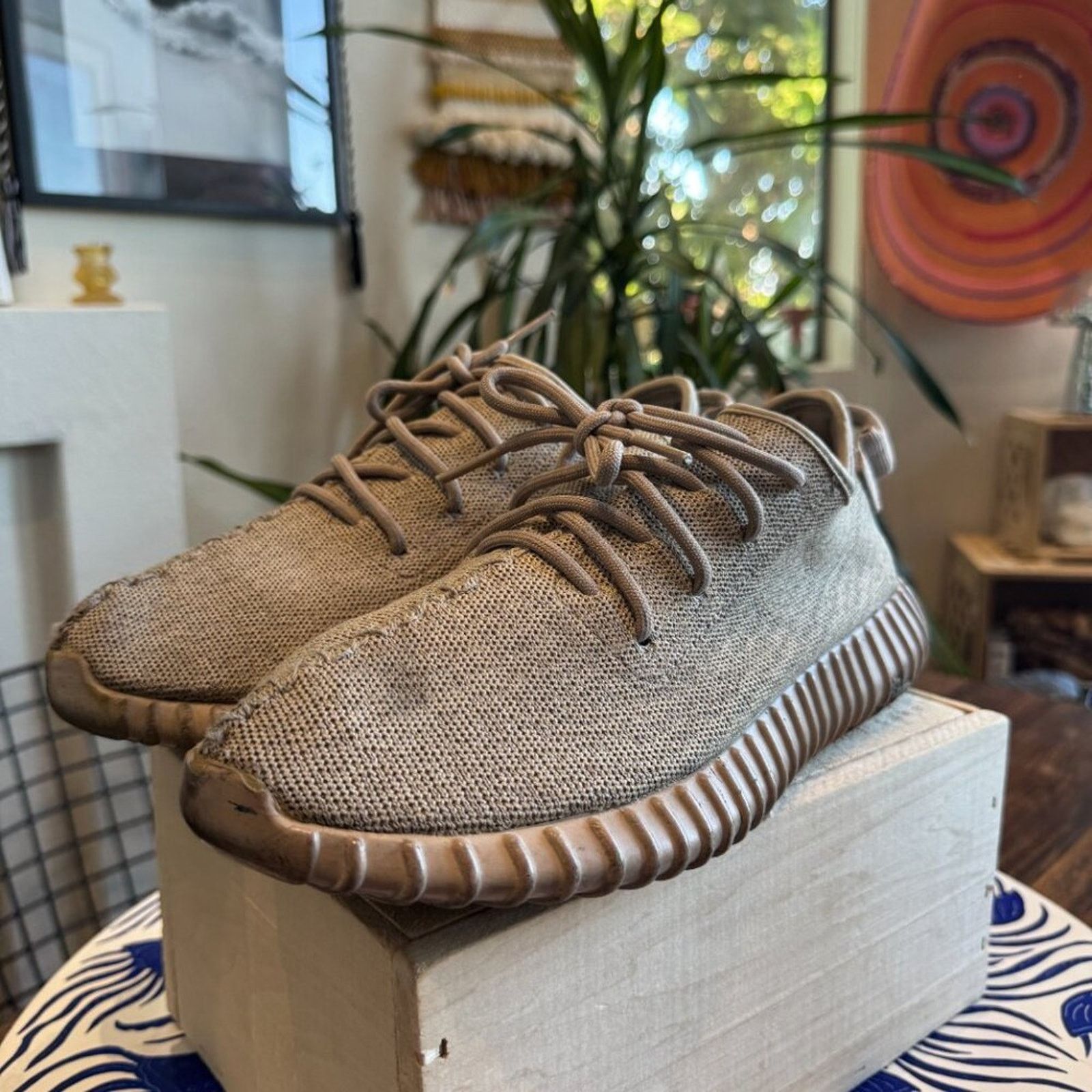 Adidas Yeezy Boost 350 Oxford Tan, Men's 10.5, With Box
