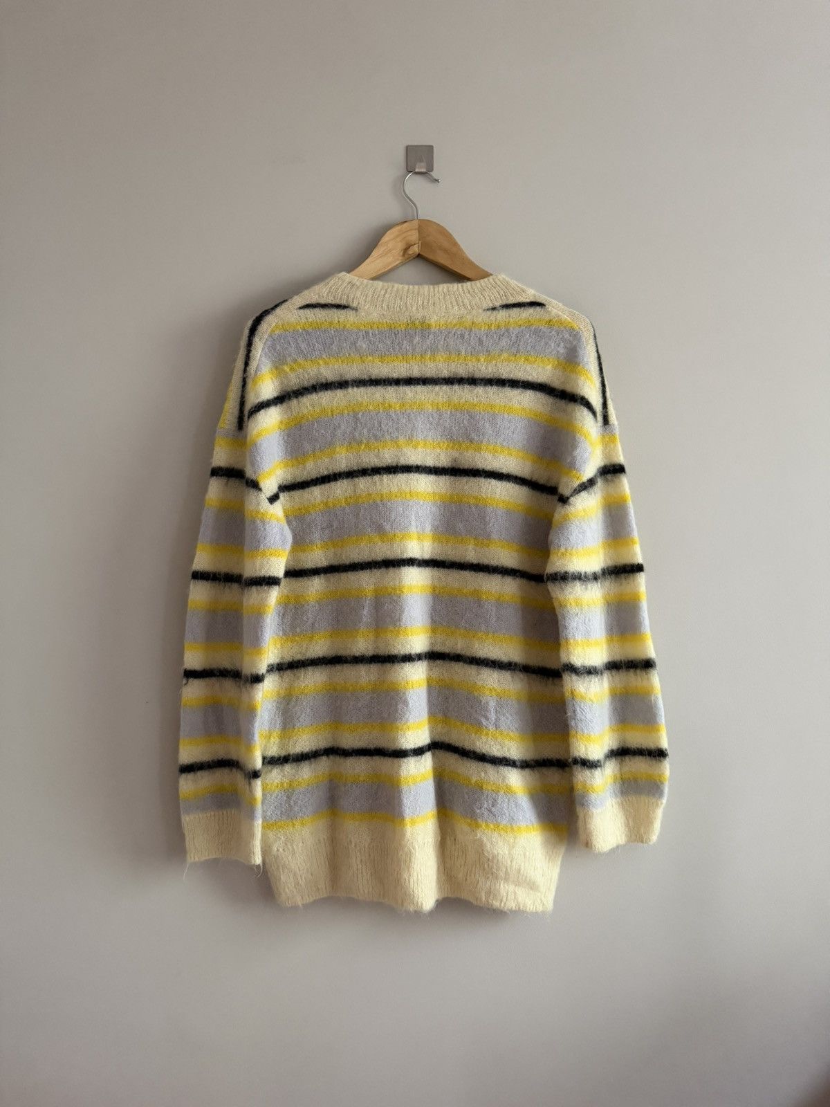Acne Studios Acne Studios Alpaca Wool Striped Knit Sweater Size S / US 4 / IT 40 - 7 Thumbnail