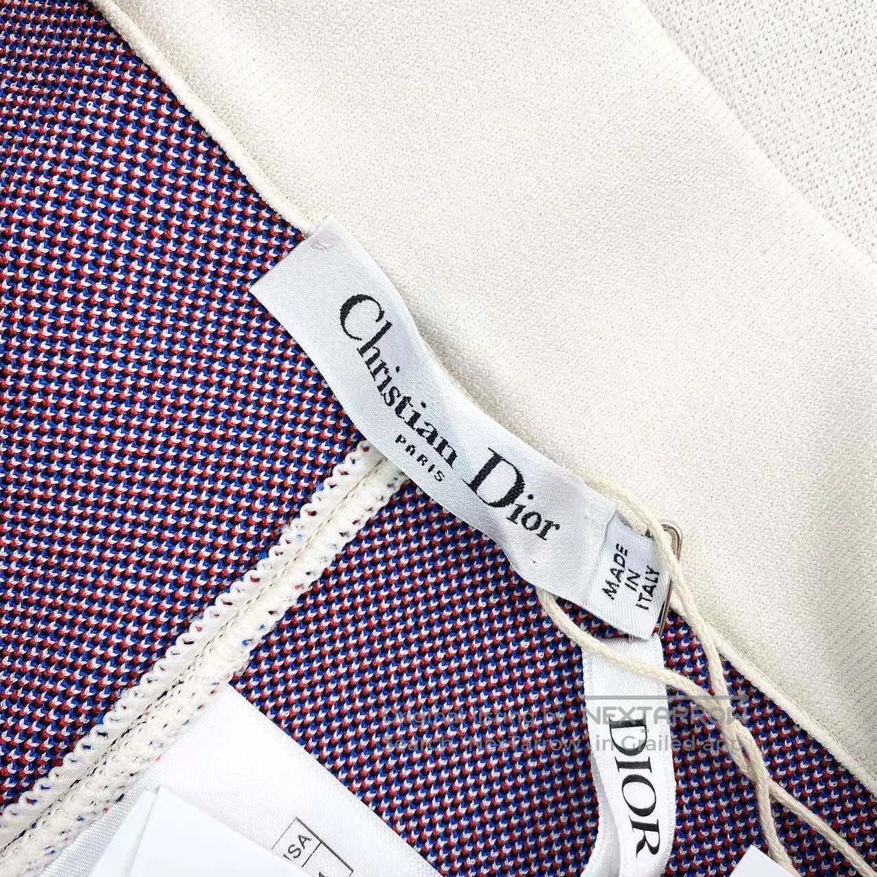 Dior Dior Striped monogram print knit shorts| Size 24" / US 00 / IT 34 - 5 Thumbnail
