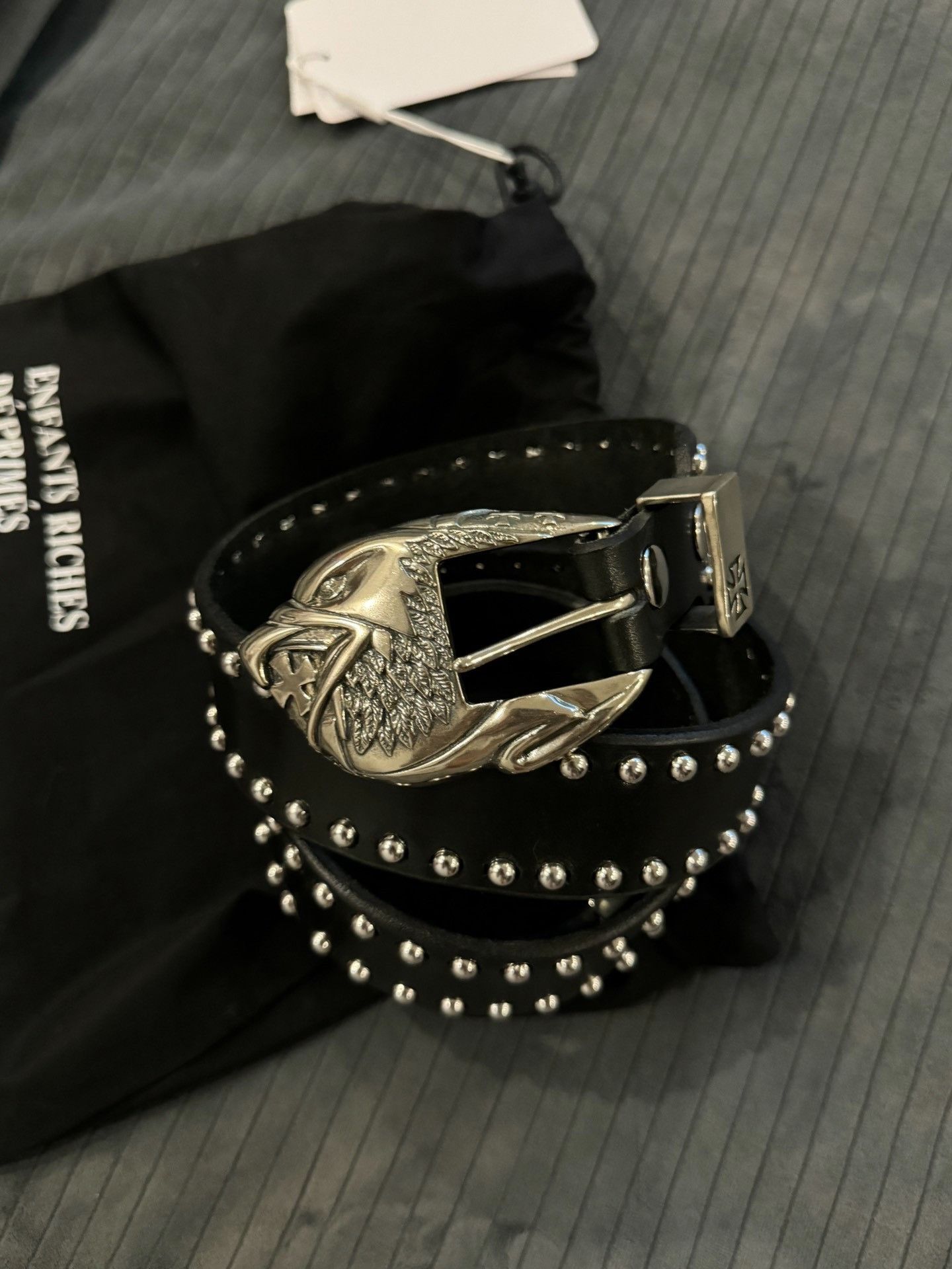 Enfants Riches Deprimes Enfants Riches Deprimes Eagle Rivet Belt 2501-Nextarrow Size ONE SIZE - 1 Thumbnail