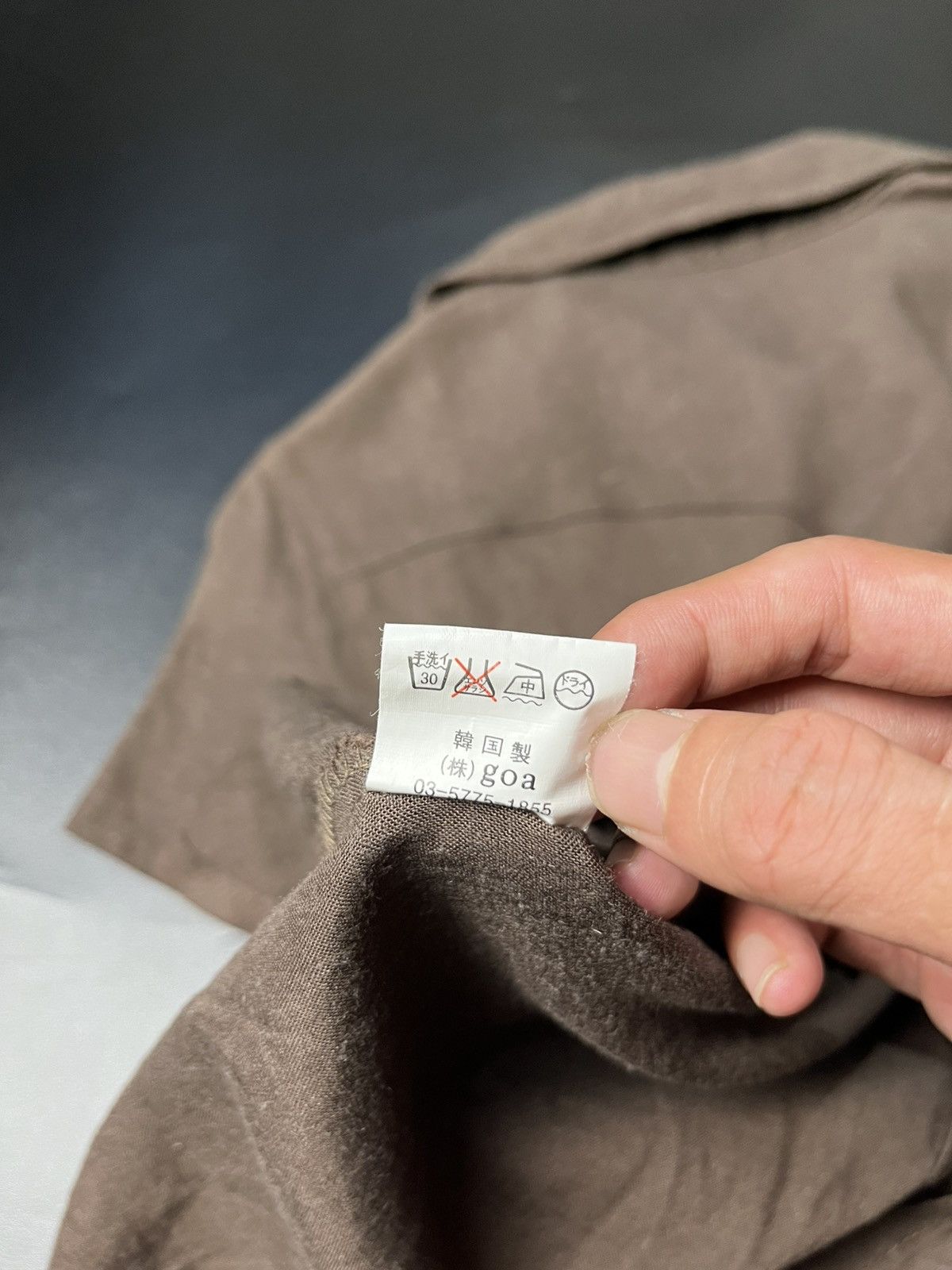 GOAT Crew × If Six Was Nine × Le Grande Bleu (L.G.B.) Japanese Vintage G.O.A shirt Size US S / EU 44-46 / 1 - 8 Thumbnail