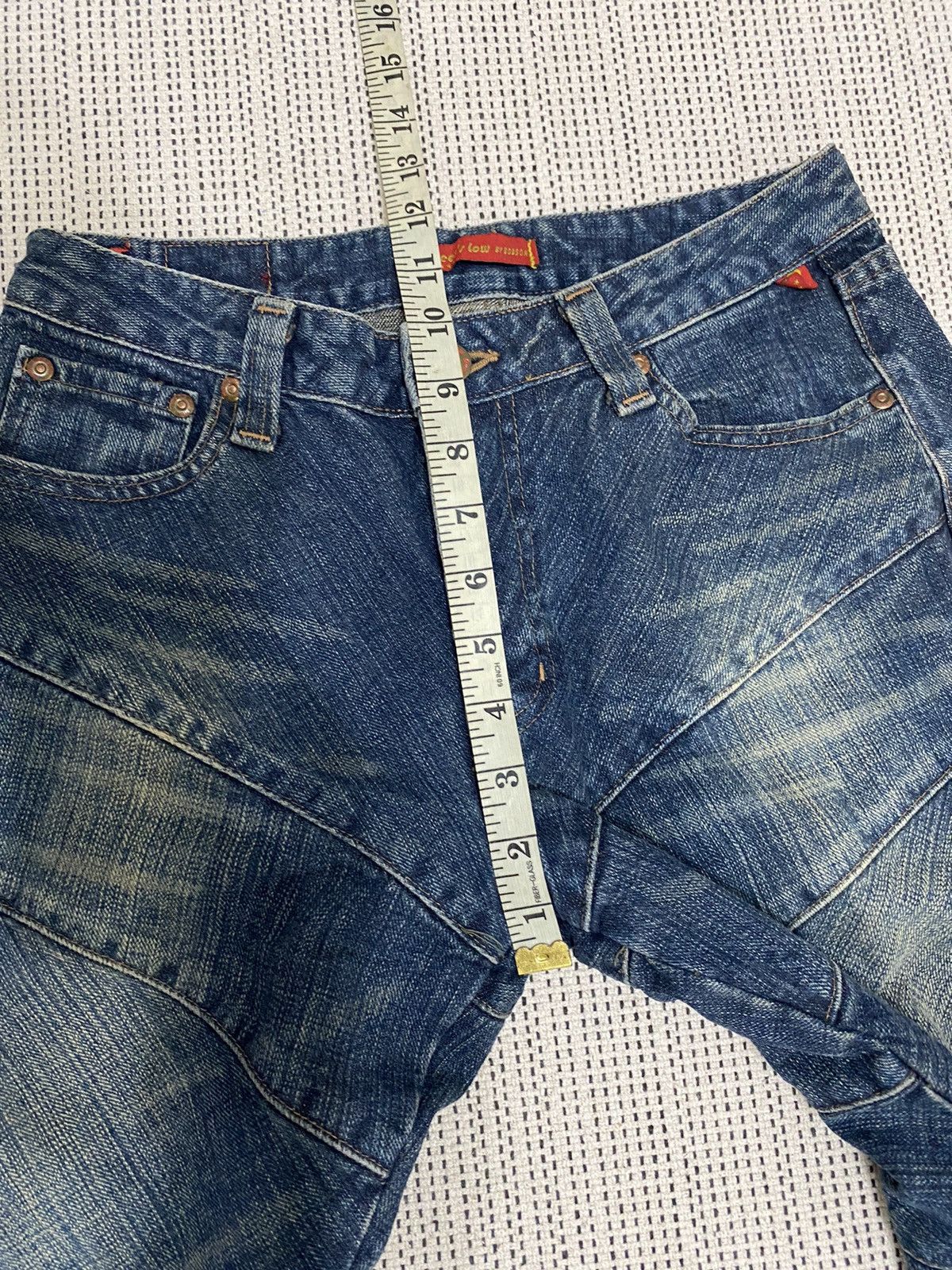 Japanese Brand BOOTCUT QUEEN’s LOW BY BOBSON VERY RARE Size US 29 - 10 Thumbnail