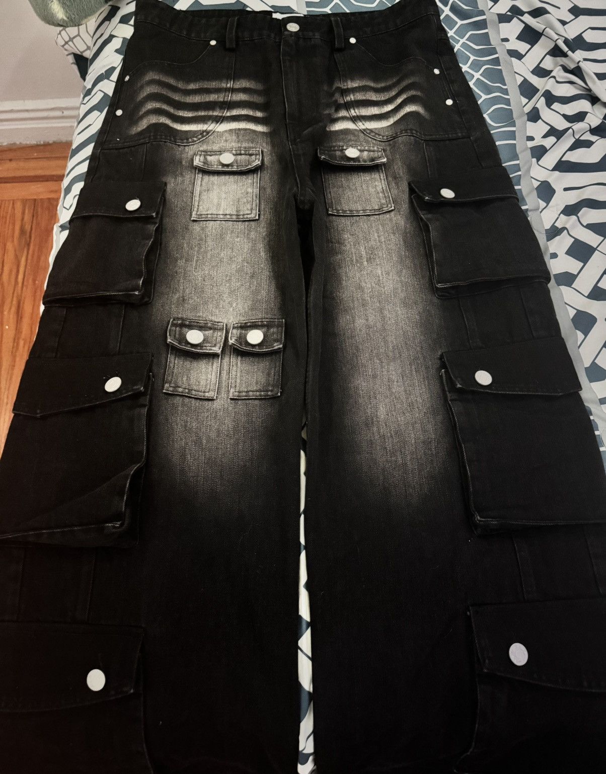 Other Stolen arts cargo jeans Size US 34 / EU 50 - 1 Thumbnail