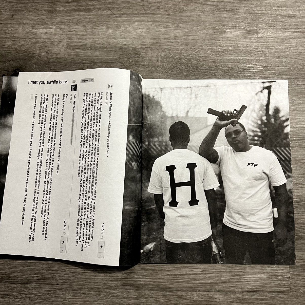 Fuck The Population × Huf FTP x HUF Magazine Zine Size ONE SIZE - 4 Thumbnail