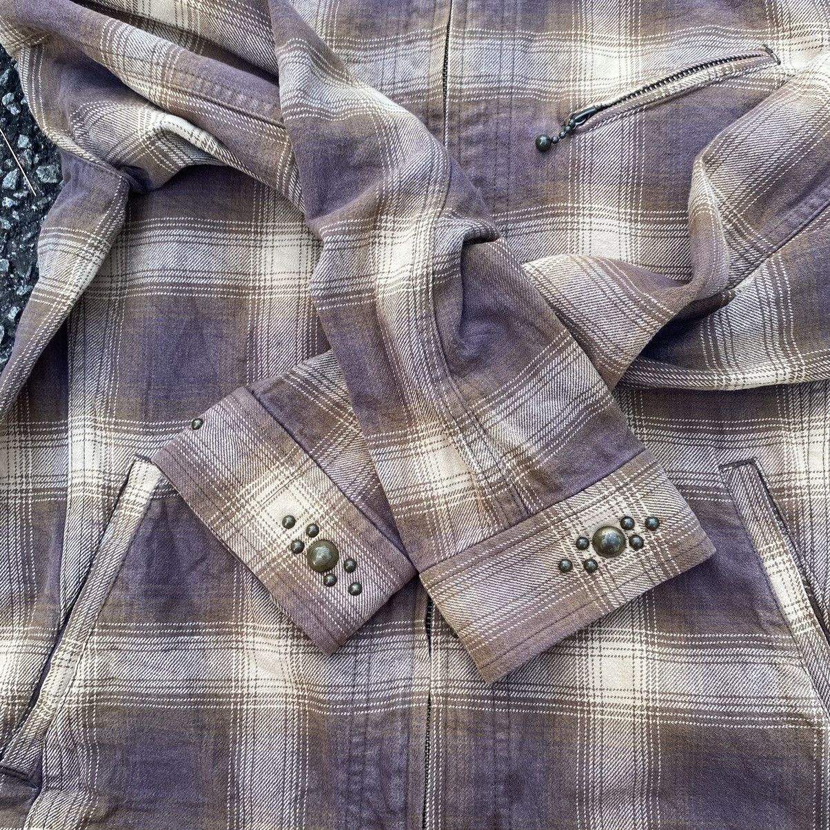 Japanese Brand Vintage Shadow Plaid Punk By Nano Universe Size US S / EU 44-46 / 1 - 9 Thumbnail