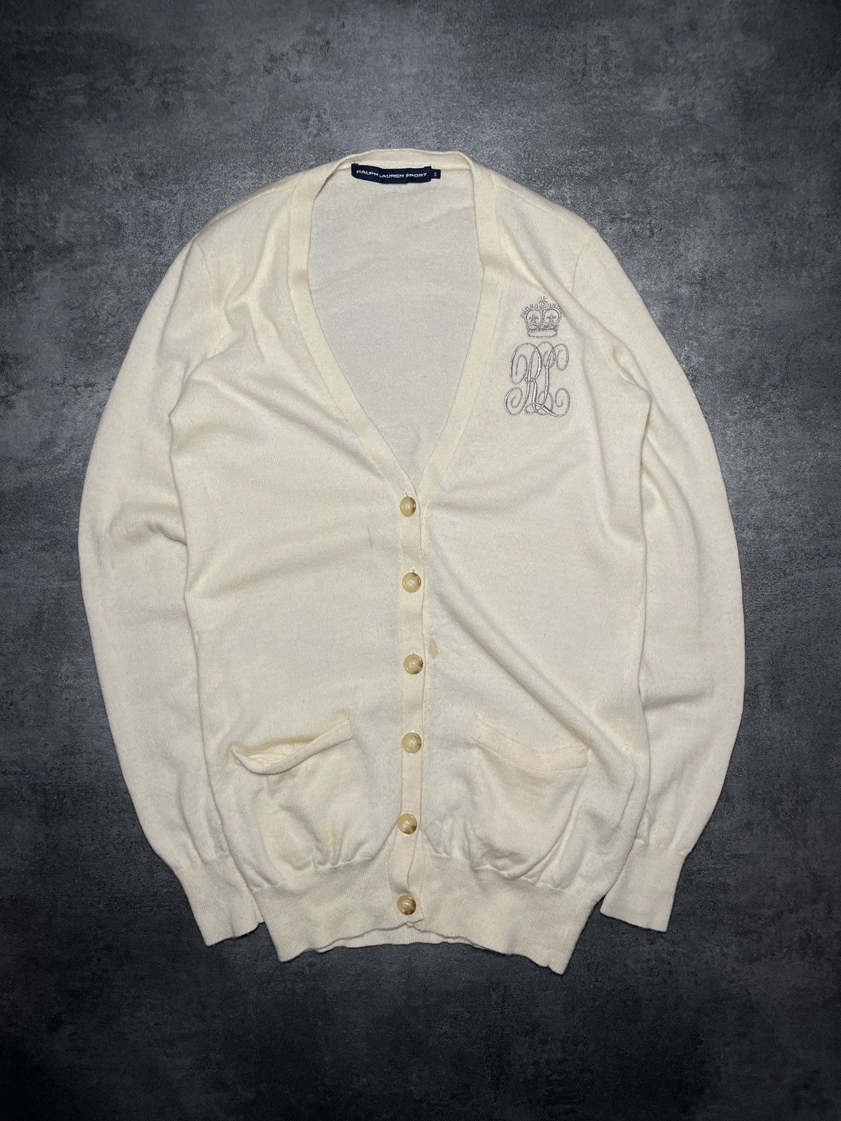 Polo Ralph Lauren RARE🔥Luxury Ralph Lauren Wool Sweater Thin Hype Premium Size S / US 4 / IT 40 - 1 Thumbnail