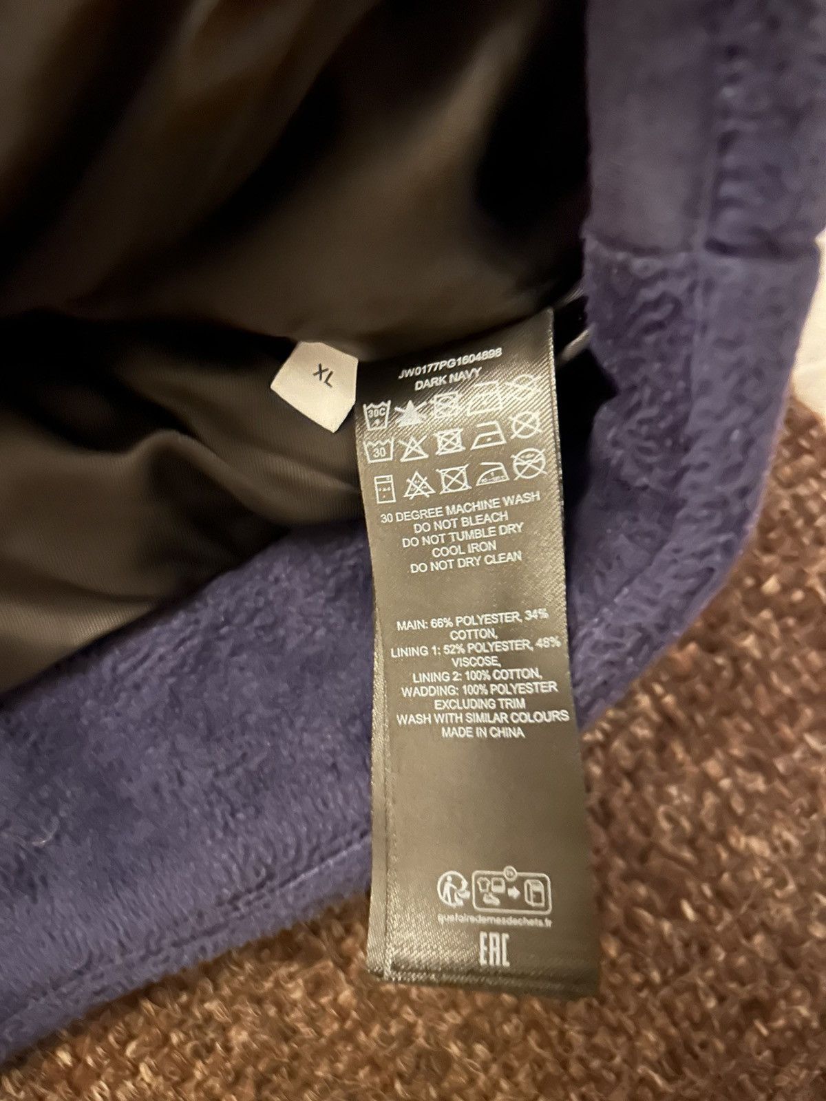 JW Anderson JW Anderson Padded Fleece Cardigan Size US XL / EU 56 / 4 - 5 Thumbnail