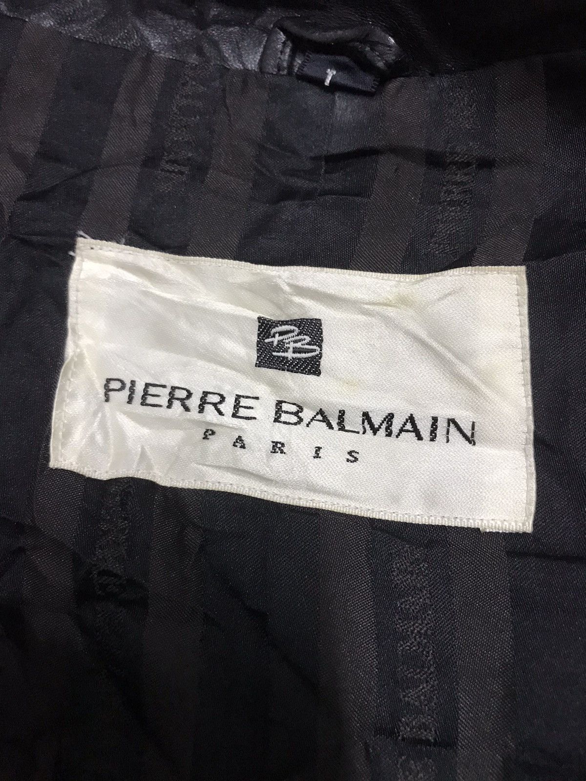 Pierre Balmain Pierre Balmain Paris Leather Jacket Size US XL / EU 56 / 4 - 9 Thumbnail