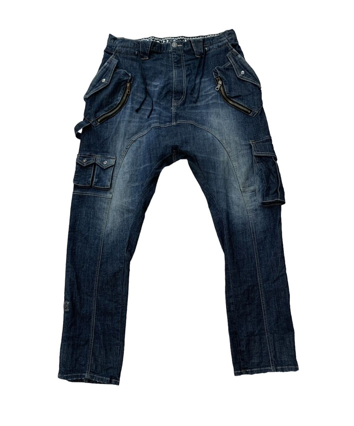 Japanese Brand × PPFM × Seditionaries PPFM DROP CROTCH PANTS JAPAN STYLE PUNK Size US 32 / EU 48 - 1 Thumbnail