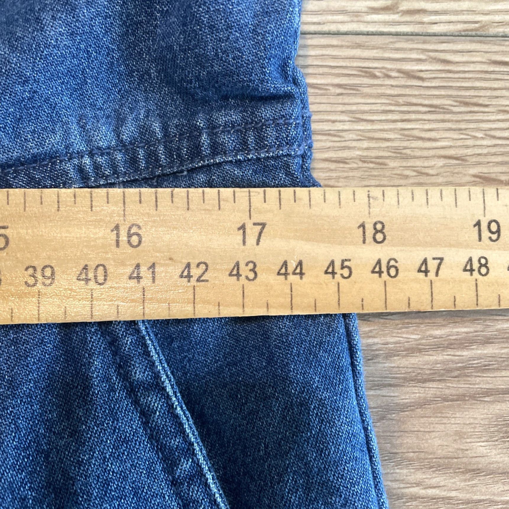 Vintage VINTAGE Premier International Maxi Dress for Women, Size Medium, Blue, Sleeveless, Button Closure, Pockets Size 32" / US 10 / IT 46 - 6 Thumbnail
