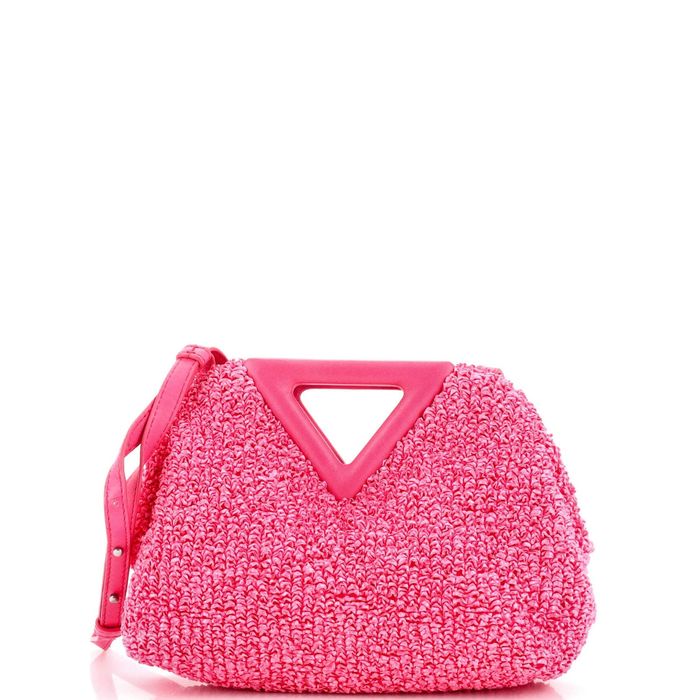 Bottega Veneta Point Pouch Curly Raffia Small | Grailed
