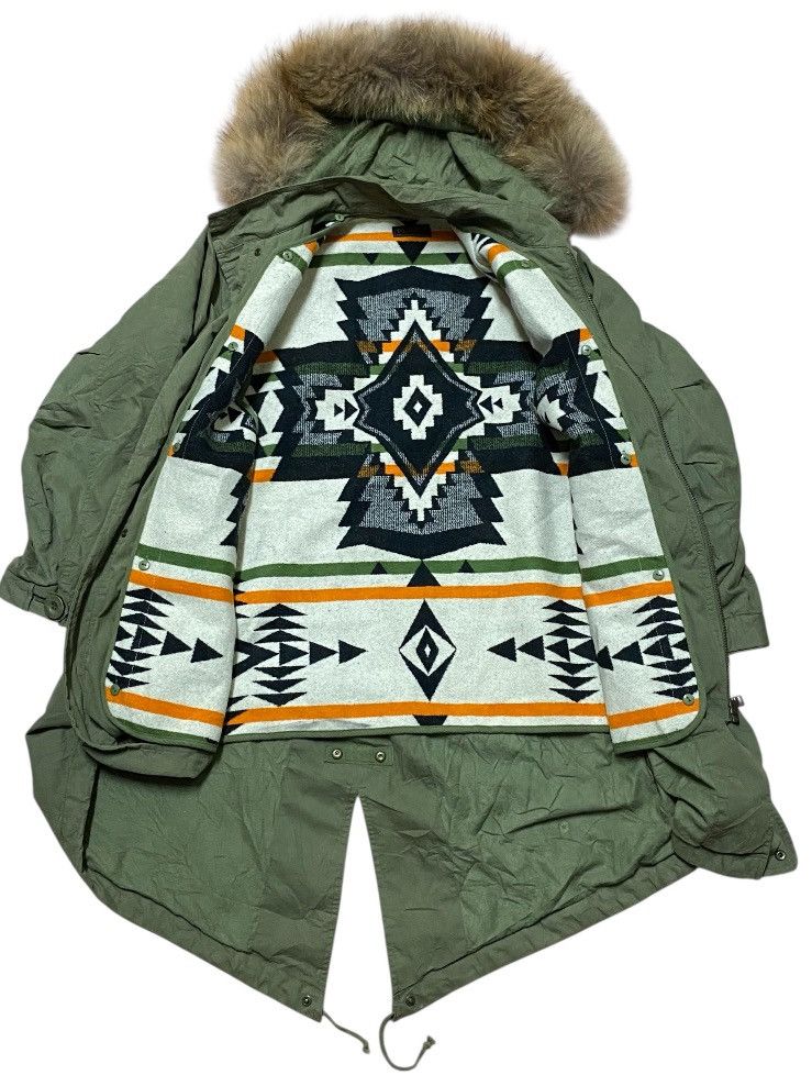 Pendleton Pendleton parka fishtail N3B Snorkel jacket Coat Fur Hood Size US M / EU 48-50 / 2 - 4 Thumbnail