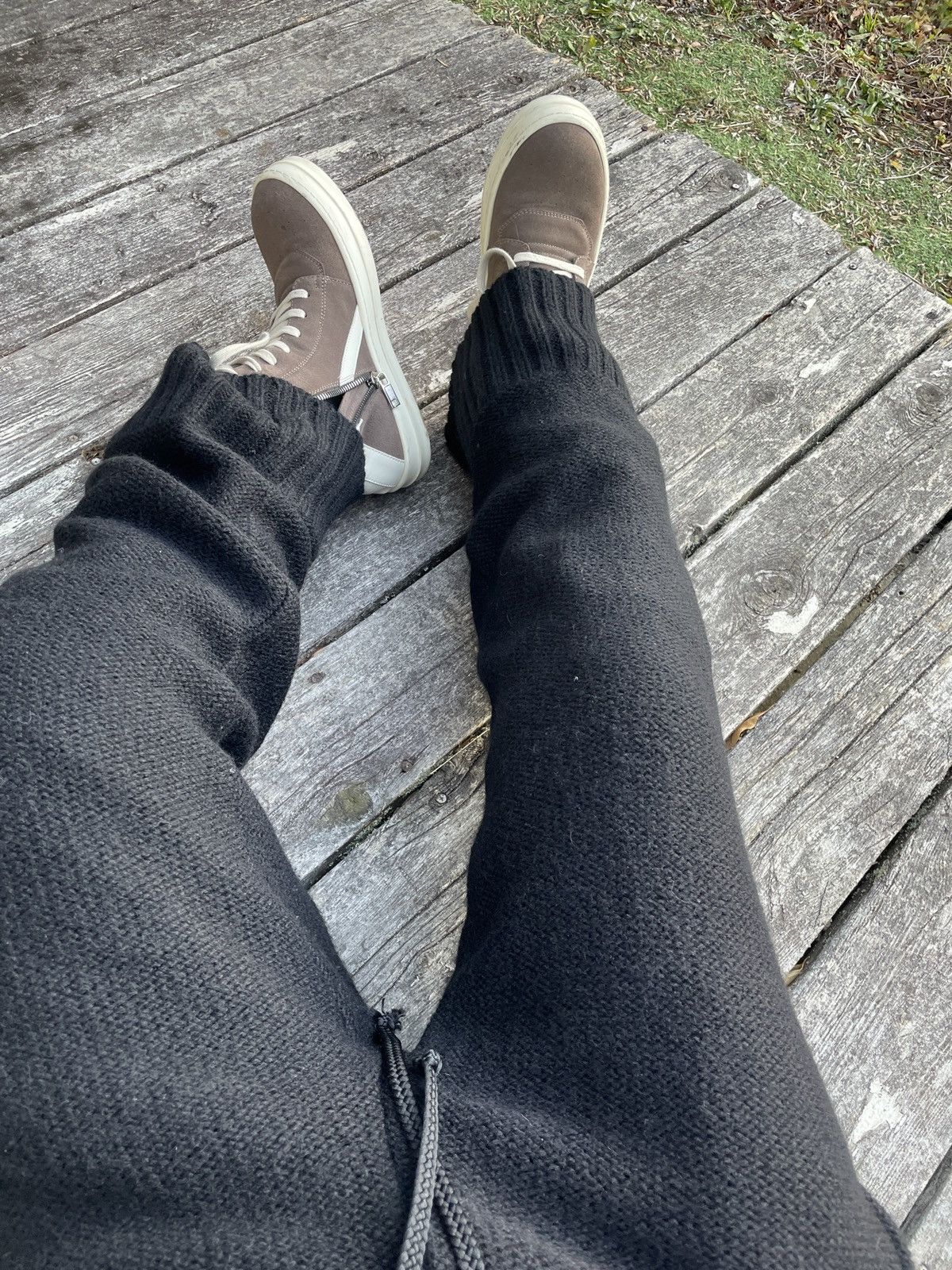 Undercover AW06 Undercover Alpaca Knit Rib Pants Guruguru Size US 30 / EU 46 - 8 Thumbnail