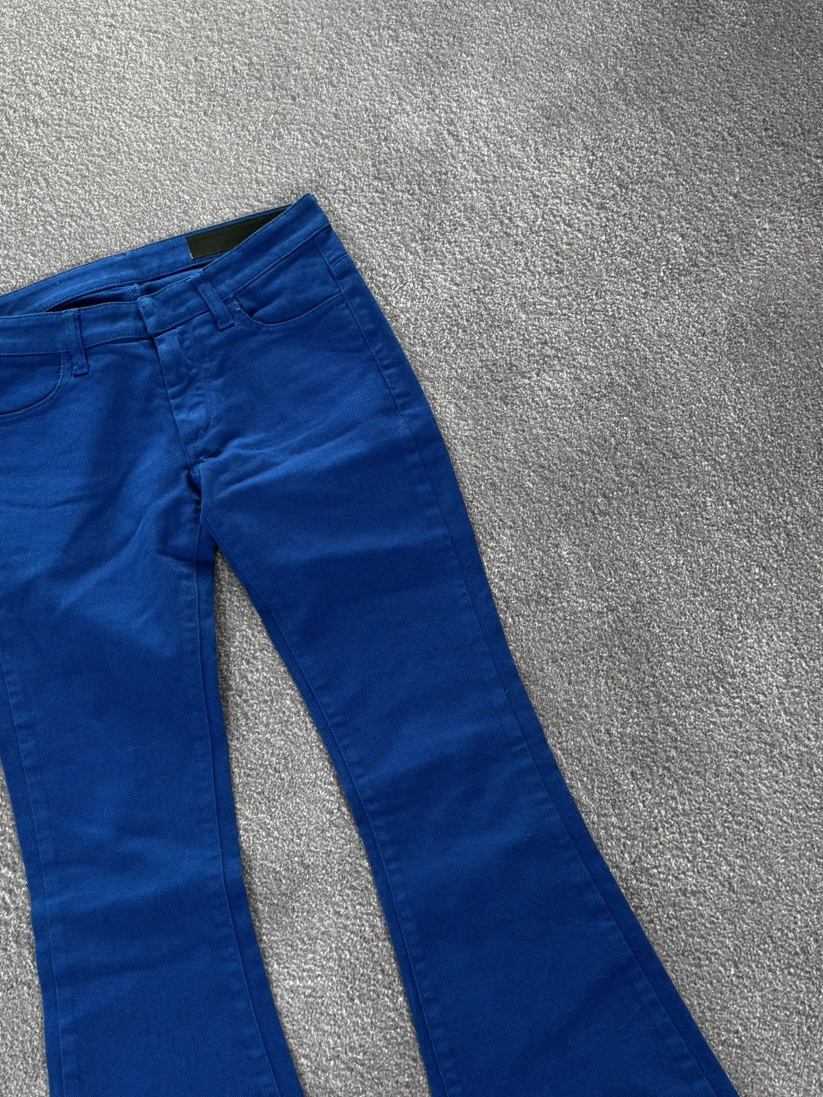 If Six Was Nine Y2K LGB IfSixWasNine Rick Style Japanese Flared Denim Jeans Size 24" / US 00 / IT 34 - 6 Thumbnail