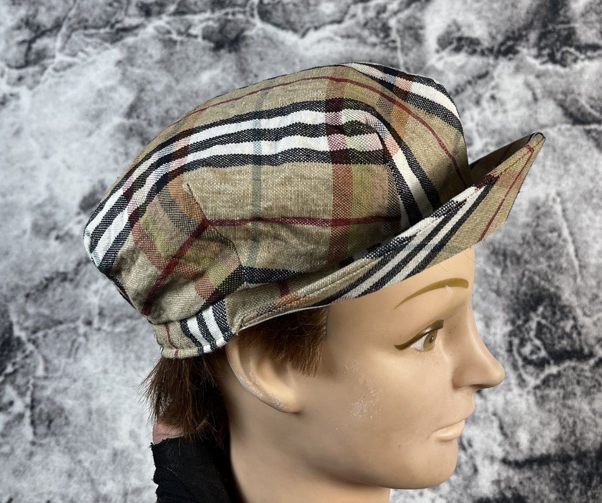 Burberry Burberry London Linen Check Cap Size ONE SIZE - 13 Thumbnail
