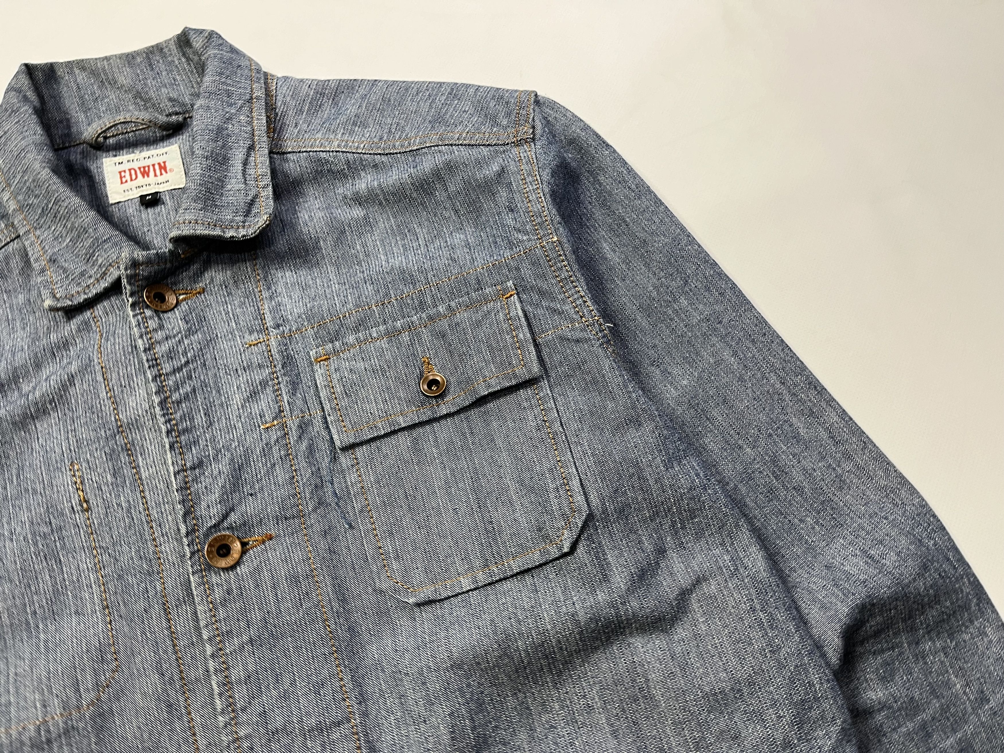 Edwin × Japanese Brand Edwin Morris denim jacket Size US M / EU 48-50 / 2 - 5 Thumbnail