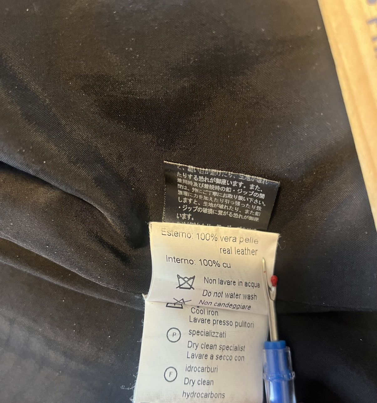 10sei0otto $1500 10Sei0otto Leather jacket Size US S / EU 44-46 / 1 - 7 Thumbnail