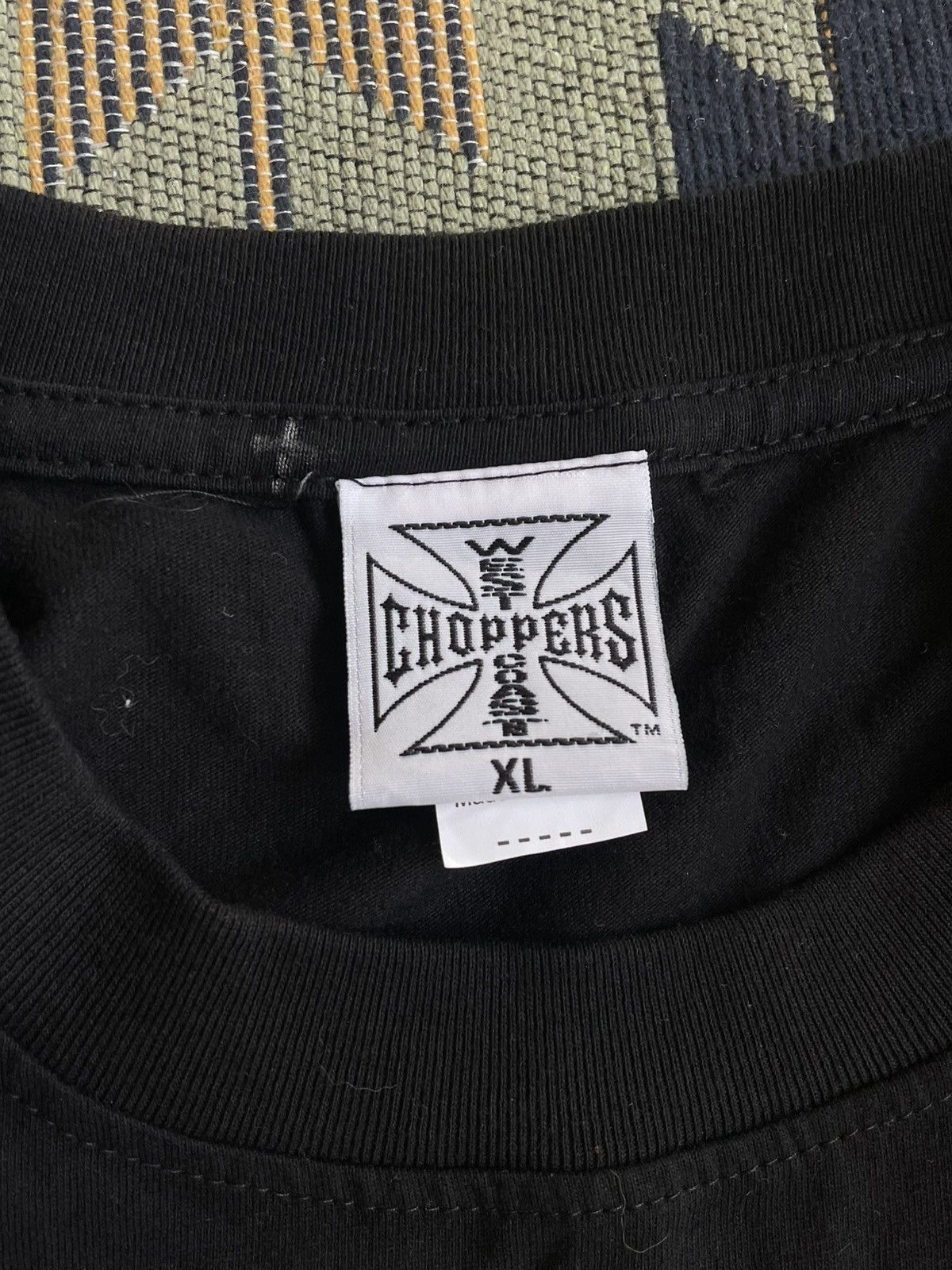 Vintage × West Coast Choppers Vintage West Coast Choppers Big Logo Flame T-shirt Size US XL / EU 56 / 4 - 9 Thumbnail