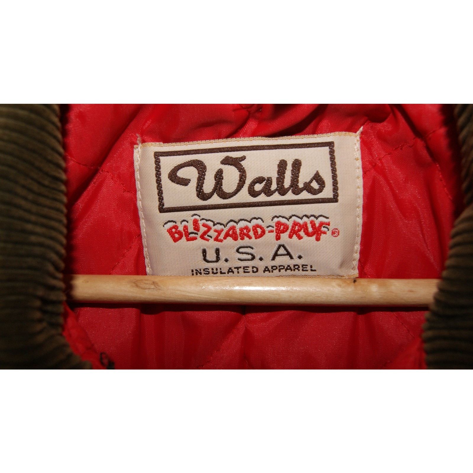 Walls VTG Walls Blizzard-Pruf Men L Regular Insulated Coverall USA Size US L / EU 52-54 / 3 - 4 Thumbnail