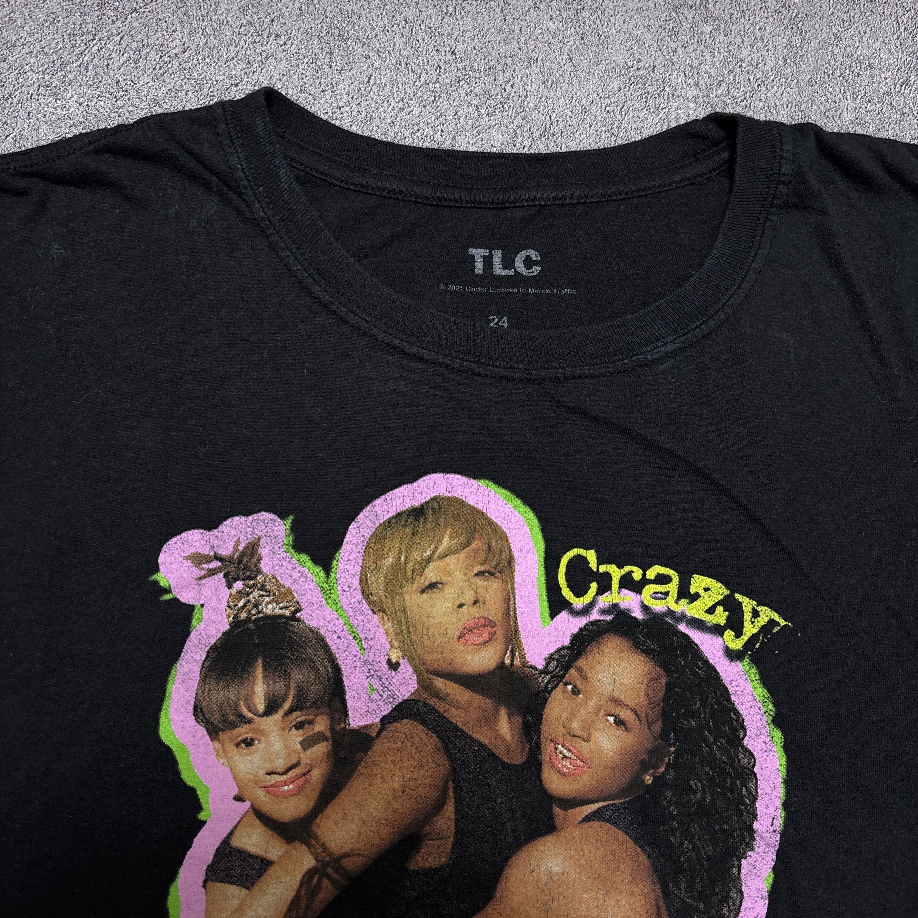 Band Tees × Rap Tees × Vintage TLC Hip Hop Band Tee Rap Tee Janet Jackson Mariah Carey Size US XXL / EU 58 / 5 - 5 Thumbnail