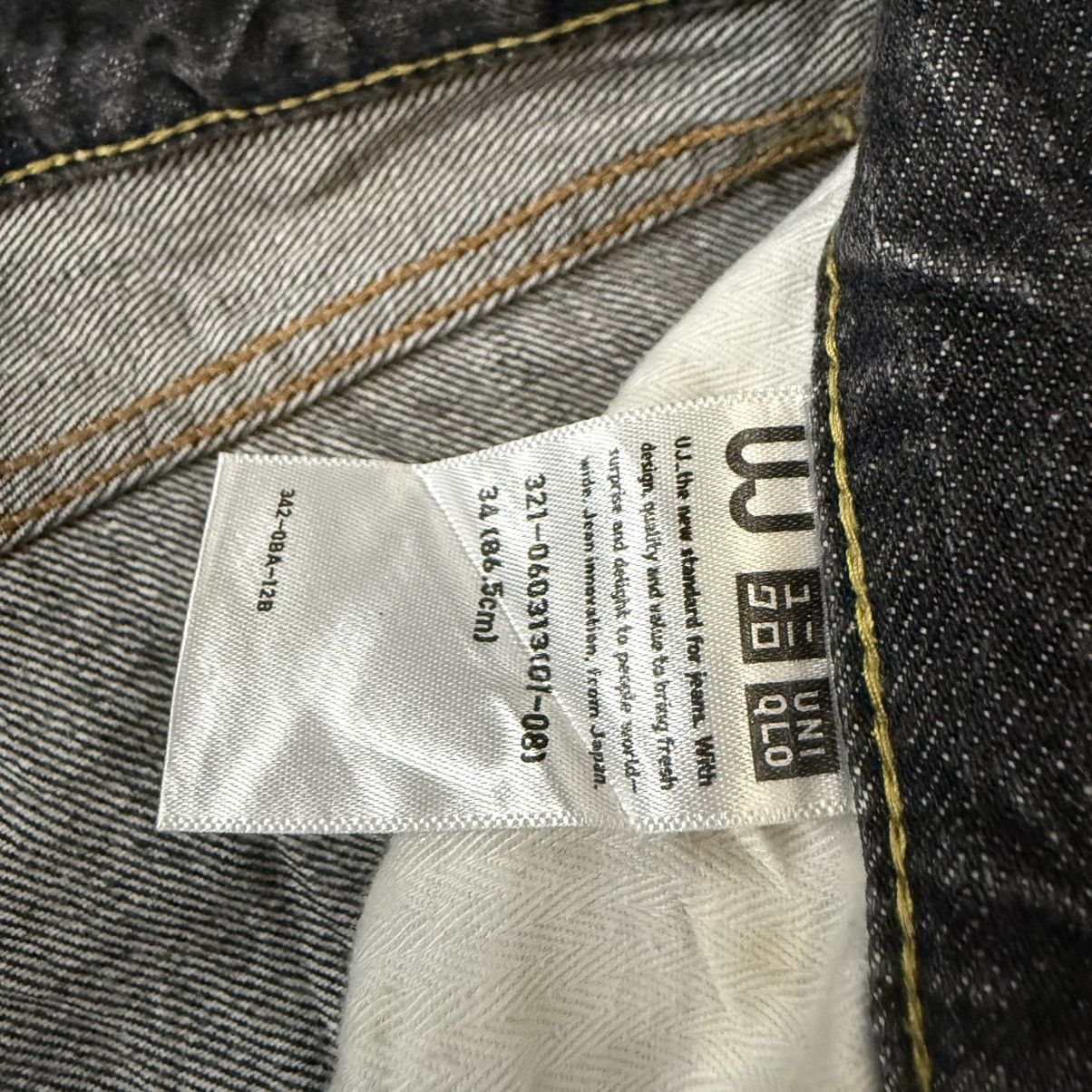 Undercover × Uniqlo 🔥 Vintage 90s Japanese Uniqlo S002 UJ Distressed Black Faded Size US 34 / EU 50 - 13 Thumbnail