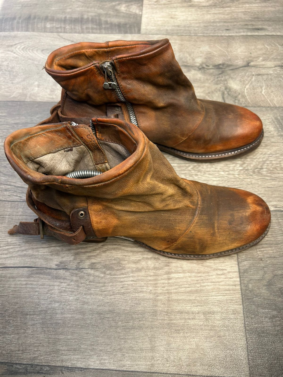 A.S.98 A.S.98 Avant Garde Leather Boots Sz 42 Size US 9 / EU 42 - 5 Thumbnail